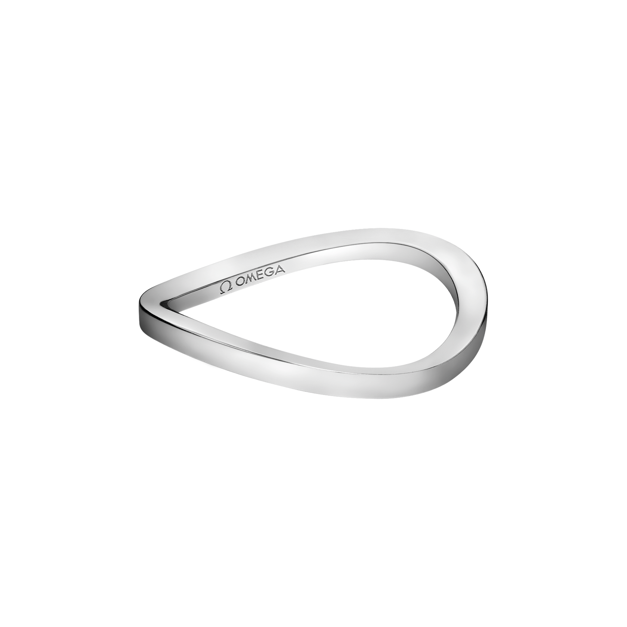 Aqua Swing Ring, 18 K Weißgold - R45BCA05001XX