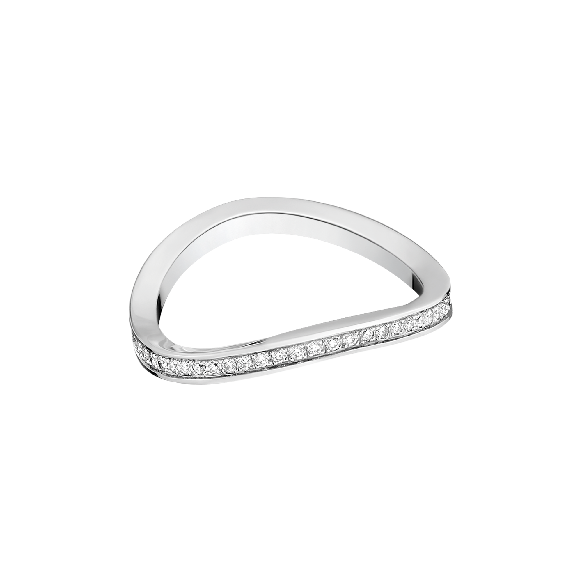 Aqua Swing Ring, 18K white gold, Diamonds - R605BC02001XX