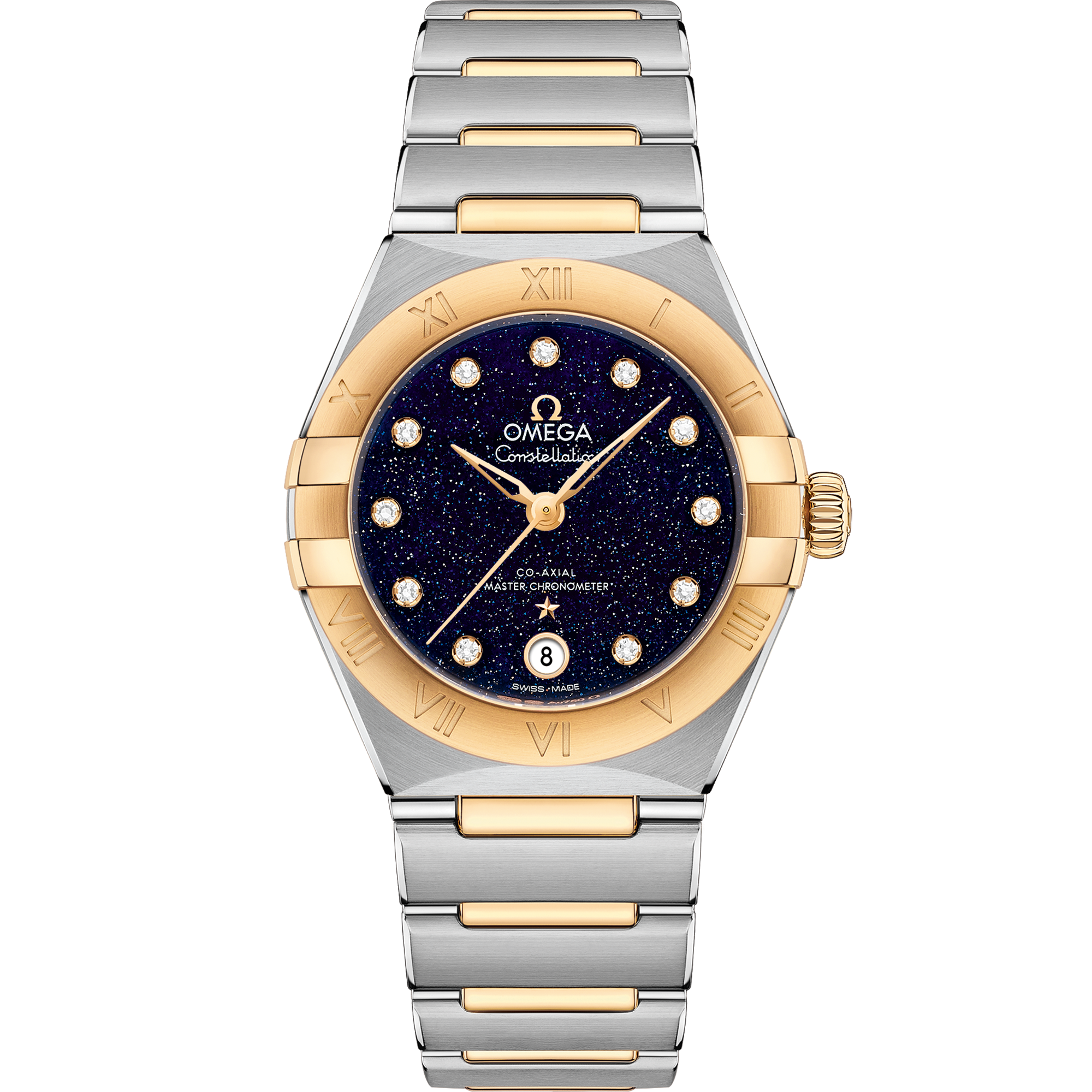 Constellation 29 mm, steel - yellow gold on steel - yellow gold - 131.20.29.20.53.001