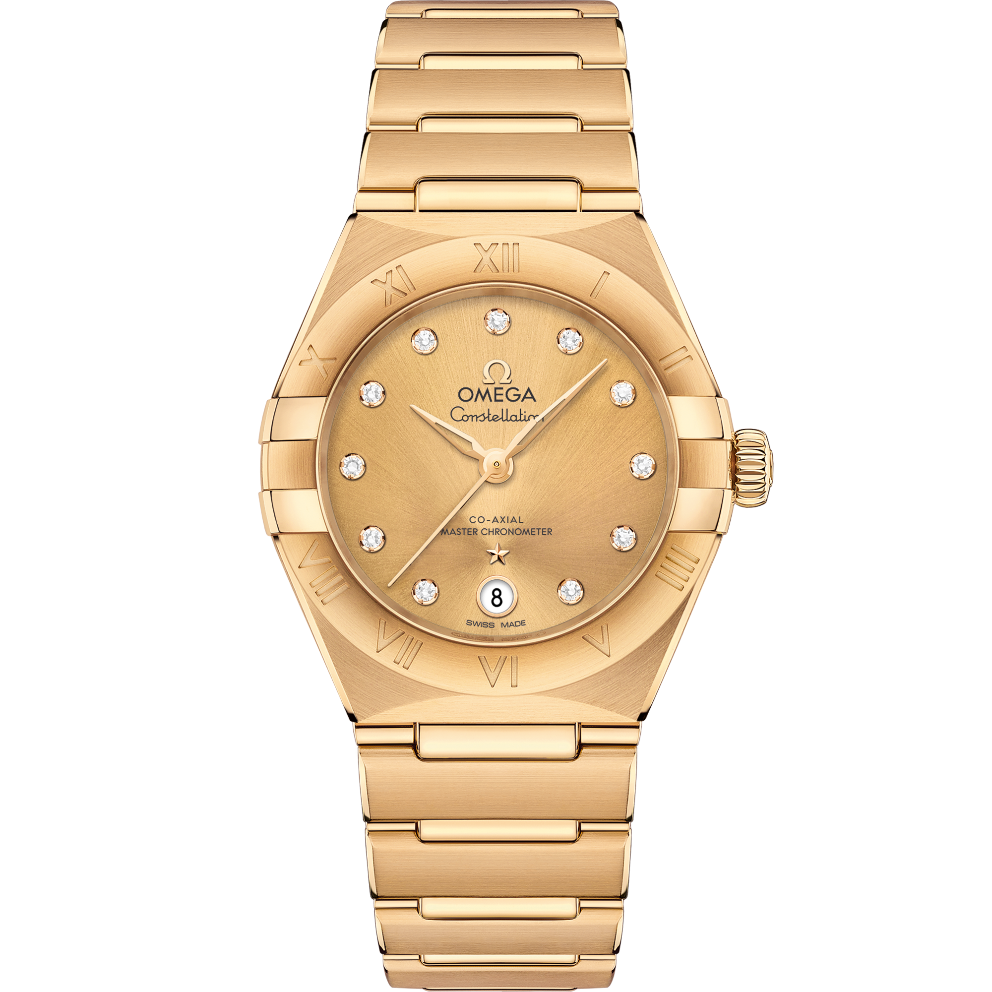 Constellation 29 mm, yellow gold on yellow gold - 131.50.29.20.58.001