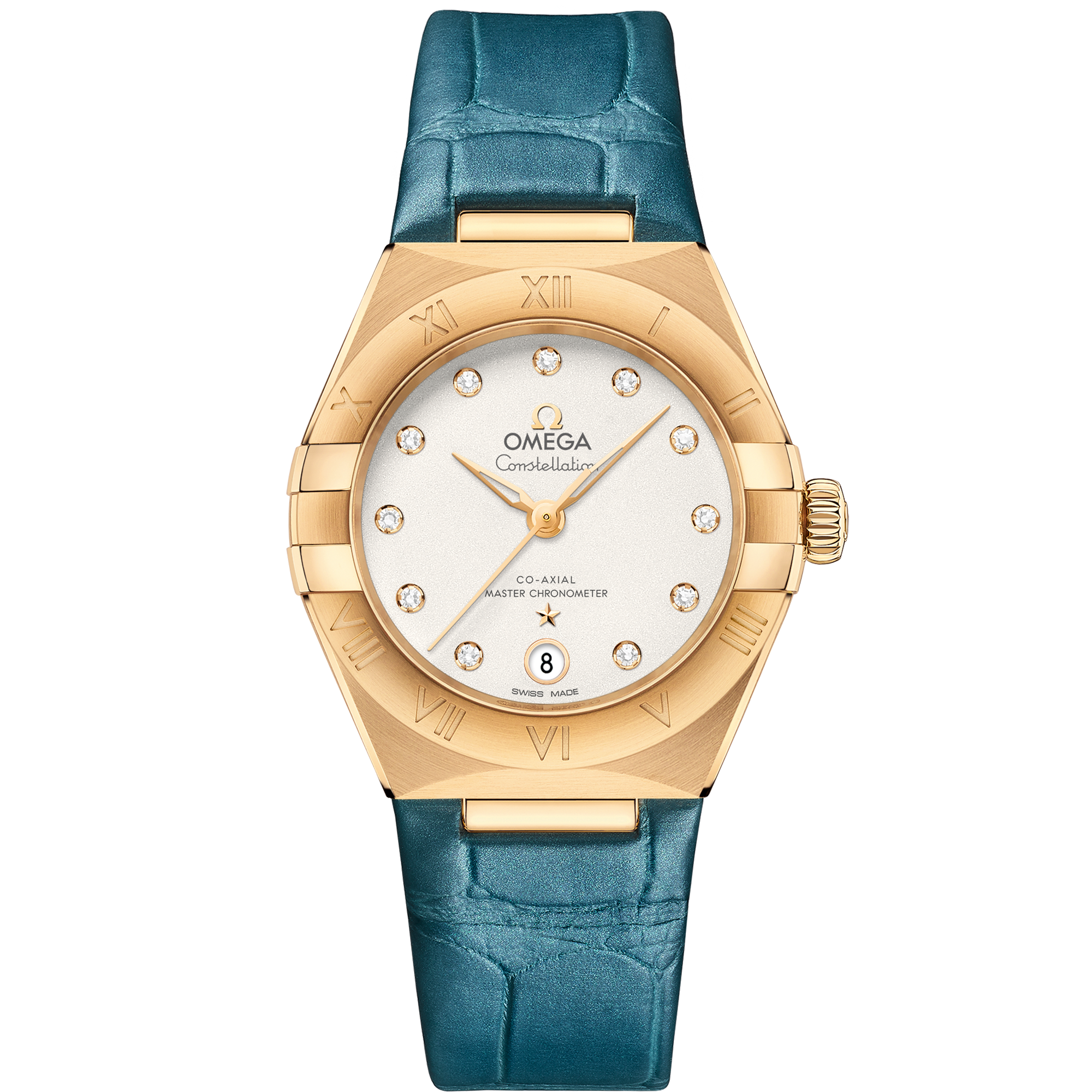 Constellation 29 mm, yellow gold on leather strap - 131.53.29.20.52.001