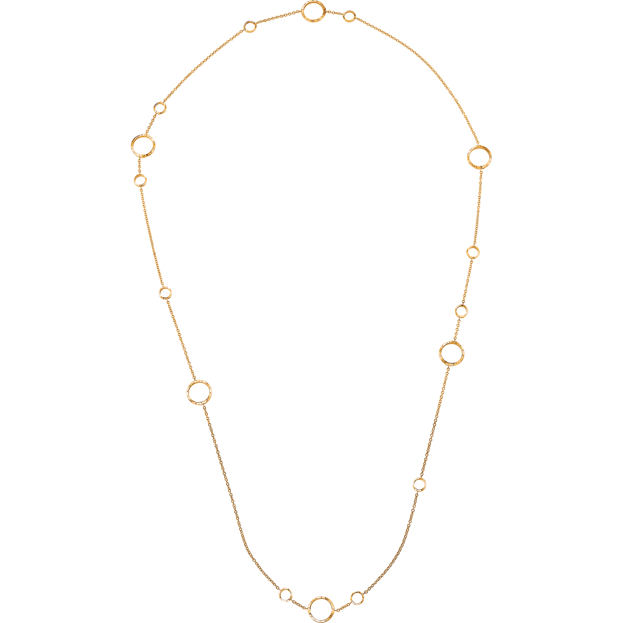 Omega necklace with discount pendant