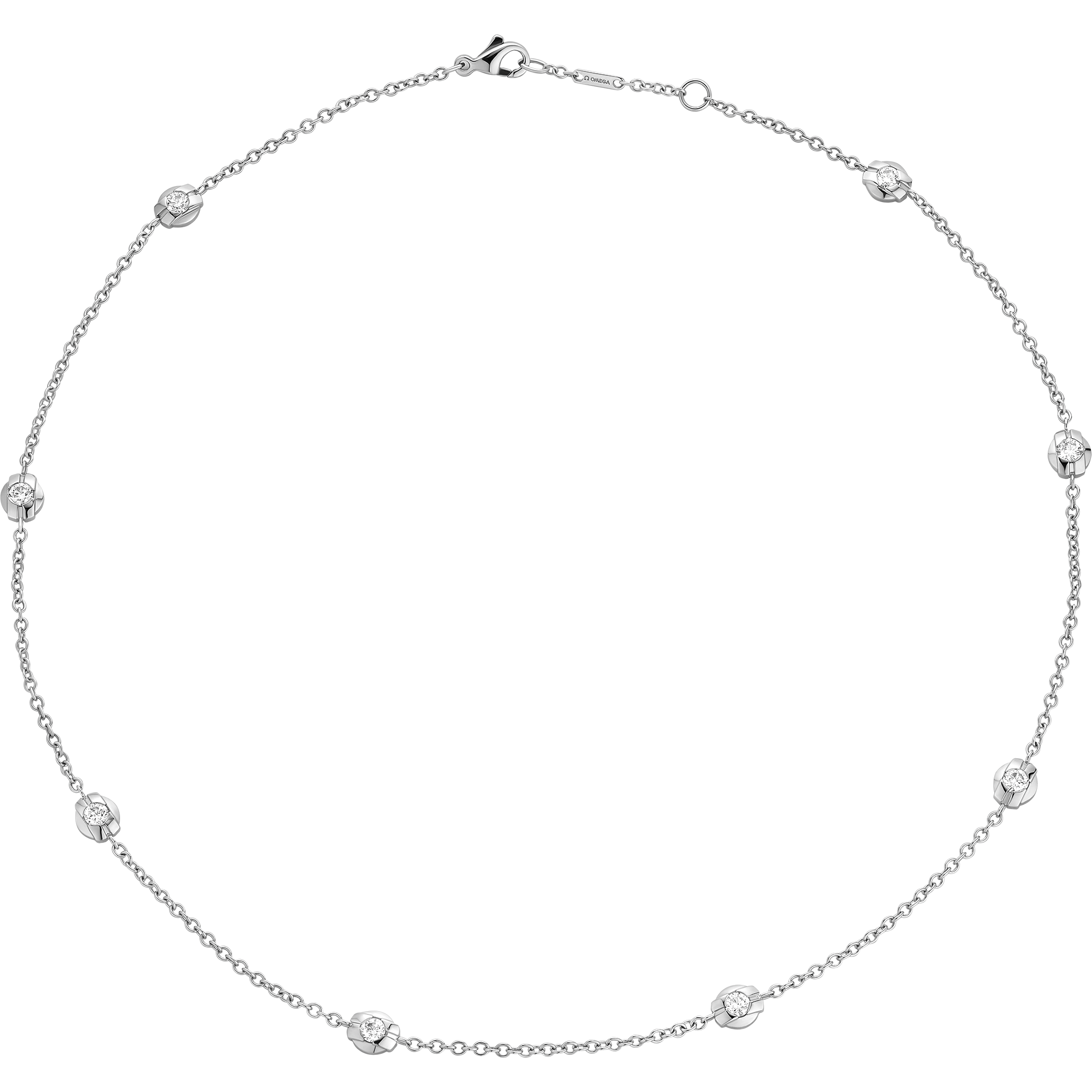 Constellation Collier, Or blanc 18K, Diamants - NA01BC0100105