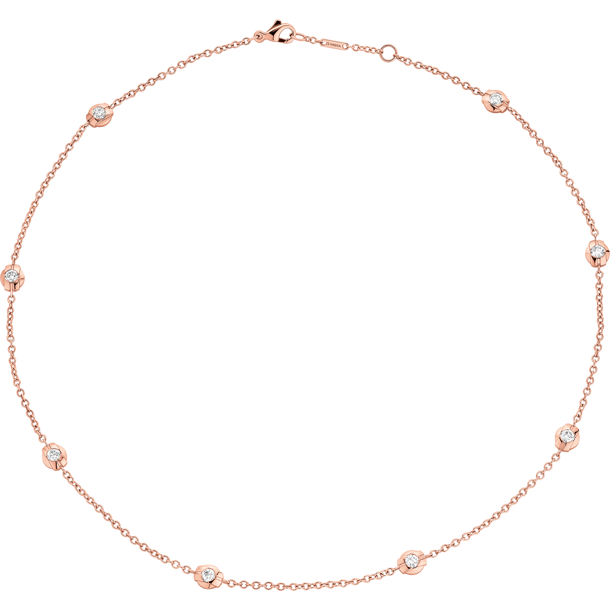 Constellation Necklace, 18K red gold, Diamonds - NA01BG0100105