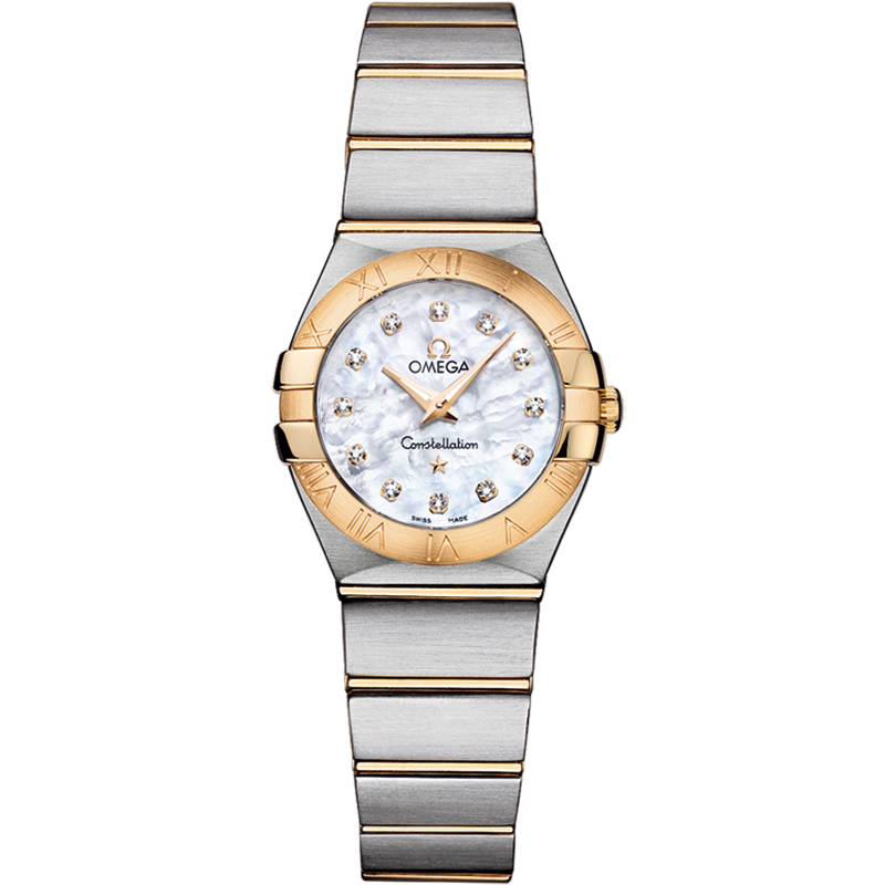 Constellation Steel - yellow gold Diamonds Watch 123.20.24.60.55.002 ...