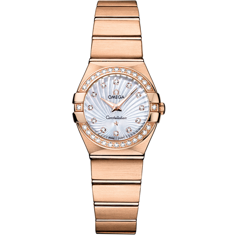 Constellation Red gold Diamonds Watch 123.55.24.60.55.001 | OMEGA US®