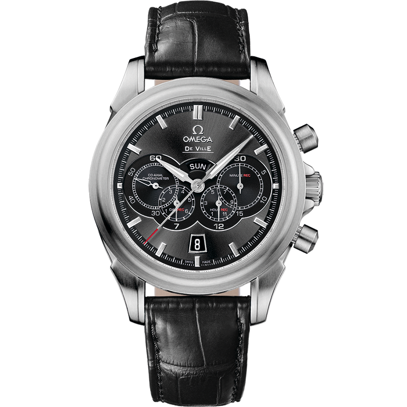 Chronoscope De Ville Steel Chronograph Watch 422.13.41.52.06.001 | OMEGA US®