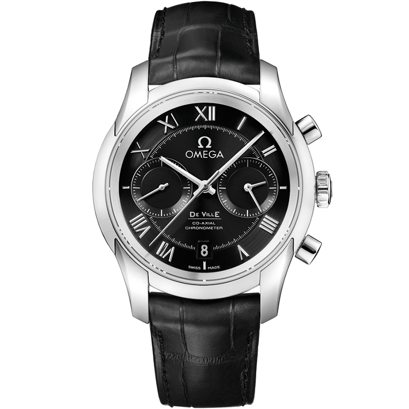 Hour Vision De Ville Steel Chronograph Watch 431.13.42.51.01.001 | OMEGA US®