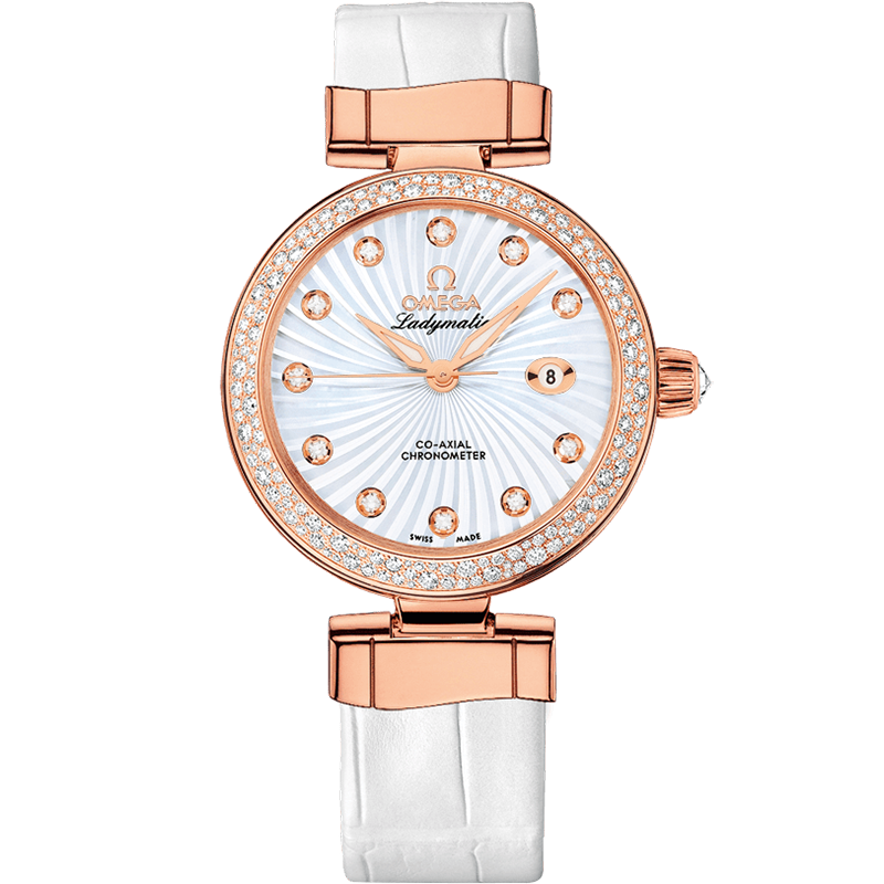 Ladymatic De Ville steel Chronometer Watch 425.32.34.20.60.001 | OMEGA US®