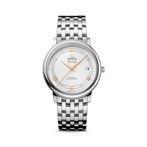 Prestige De Ville Steel Chronometer Watch 424.10.37.20.02.002
