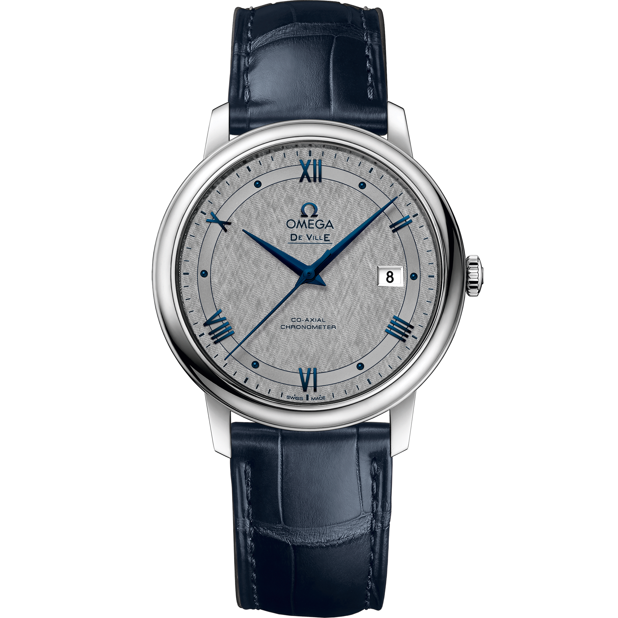 Prestige De Ville Steel Chronometer Watch 424.13.40.20.06.002 | OMEGA US®