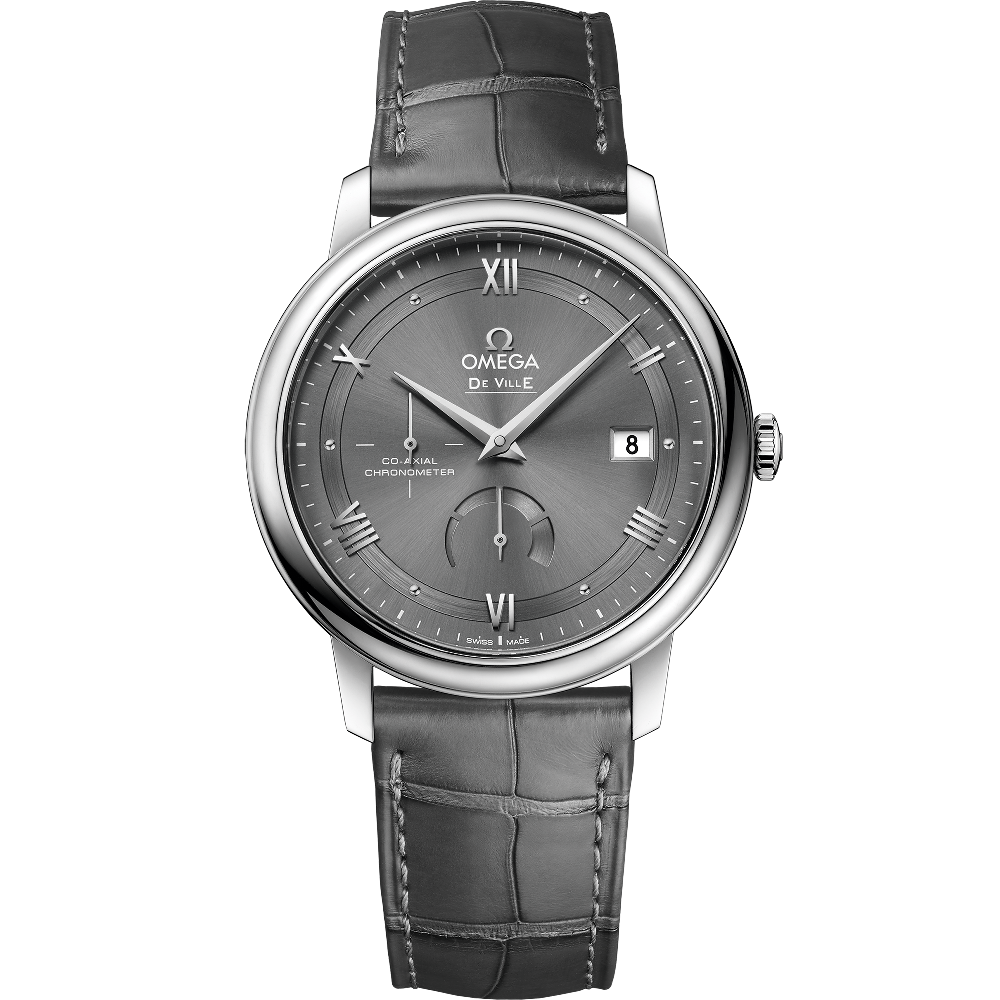 Prestige De Ville Steel Chronometer Watch 424.13.40.21.06.001 | OMEGA US®