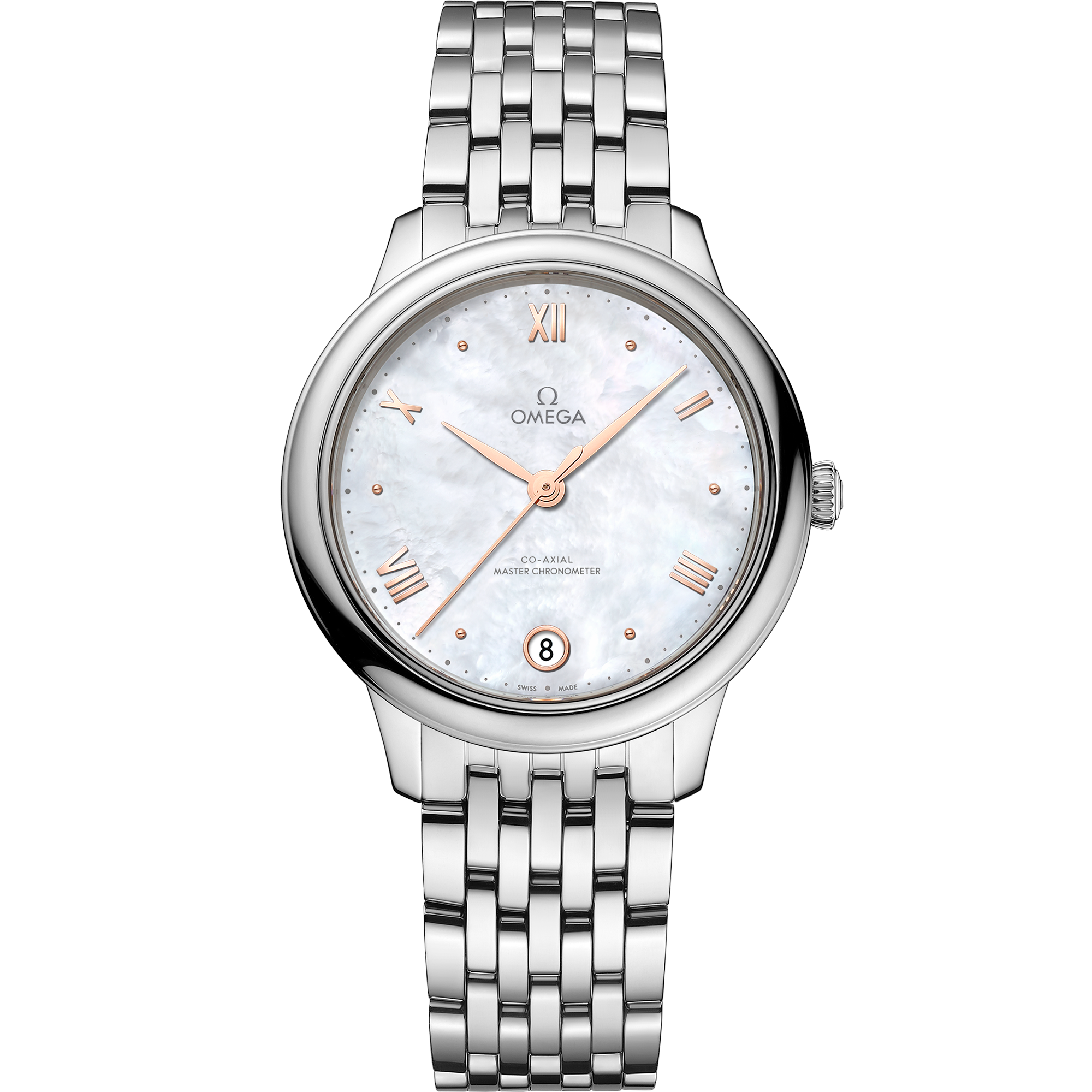 Prestige De Ville Steel Chronometer Watch 434.10.34.20.05.001 