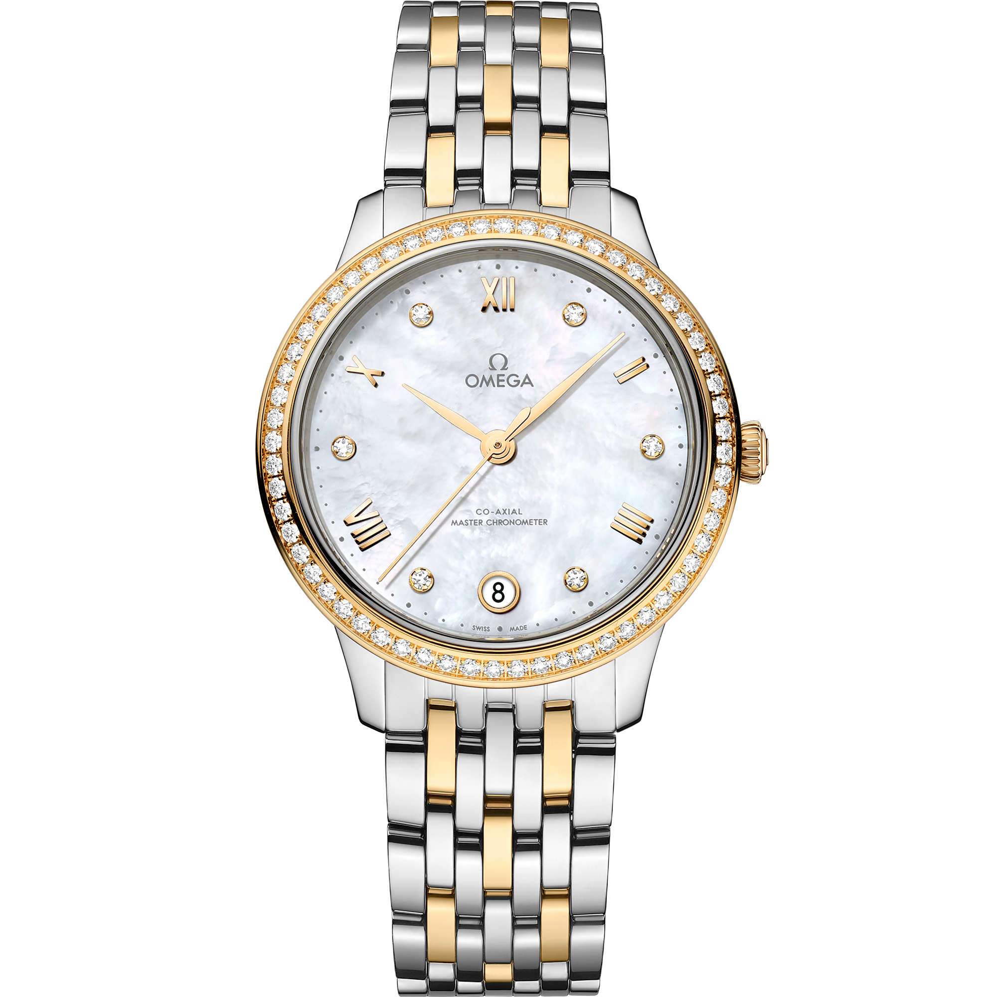 De Ville 34 mm, Steel - yellow gold on Steel - yellow gold - 43425342055002