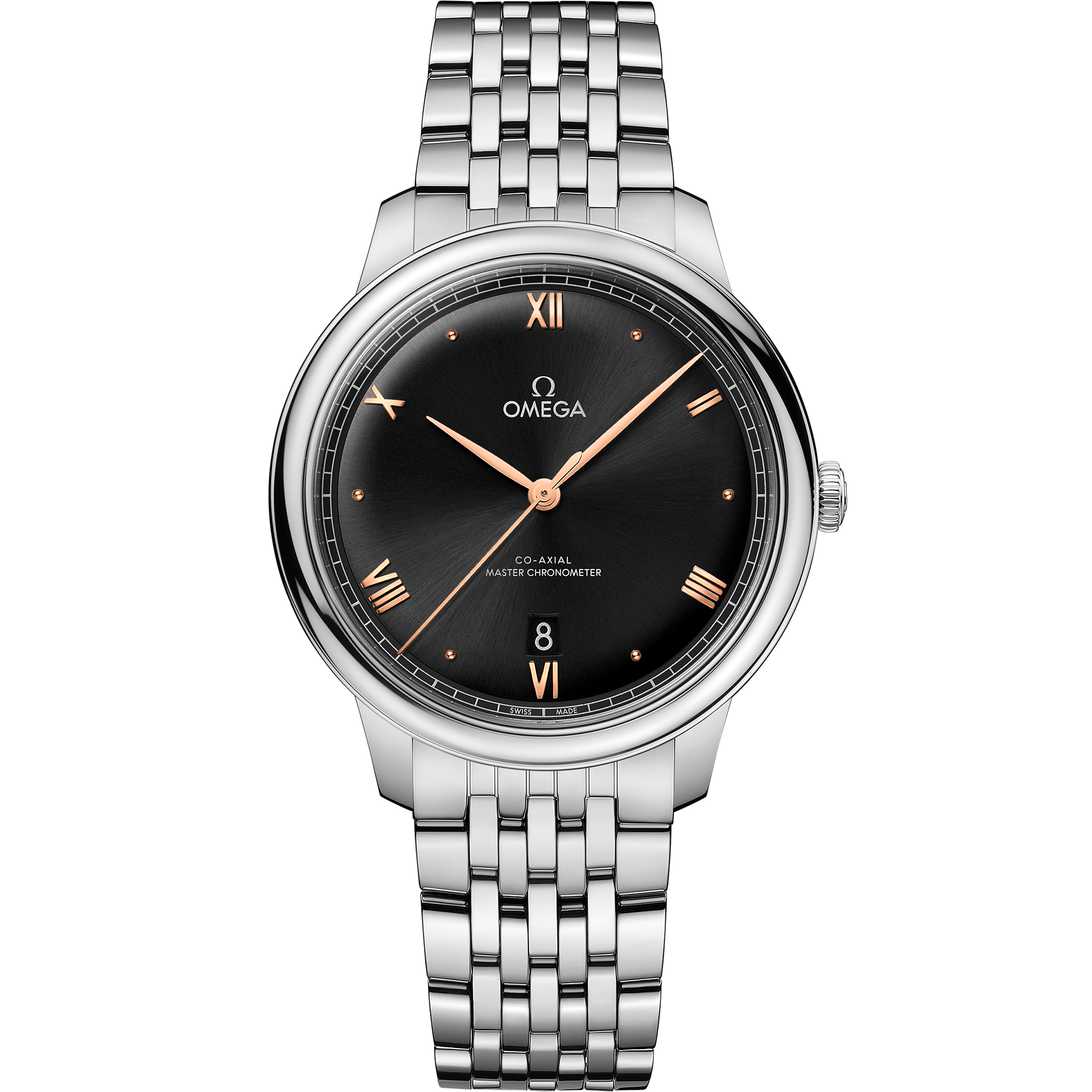 De Ville Prestige 40 mm, aço em aço - 434.10.40.20.01.001 | OMEGA®