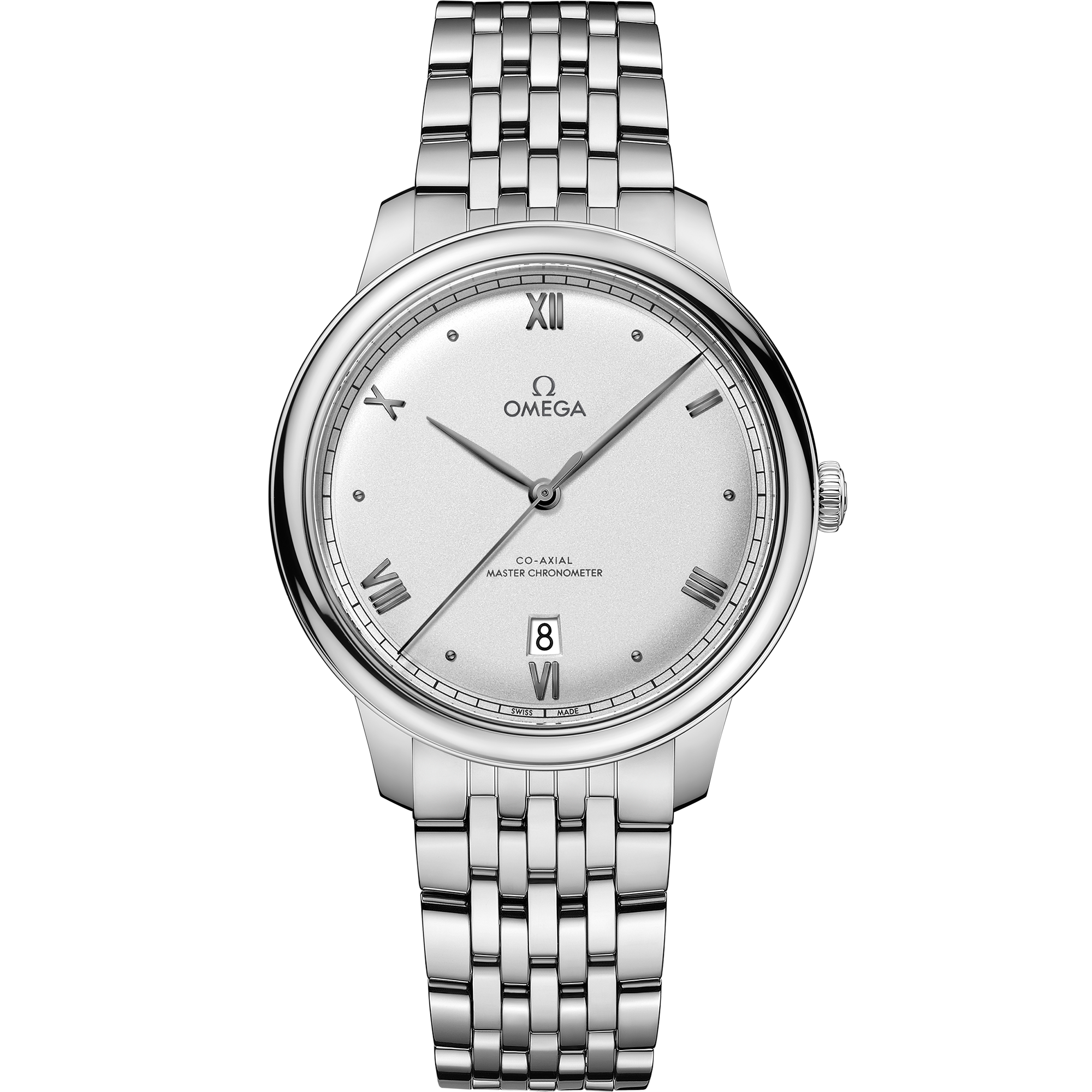 Prestige De Ville Steel Chronometer Watch 434.10.40.20.02.001 | OMEGA US®