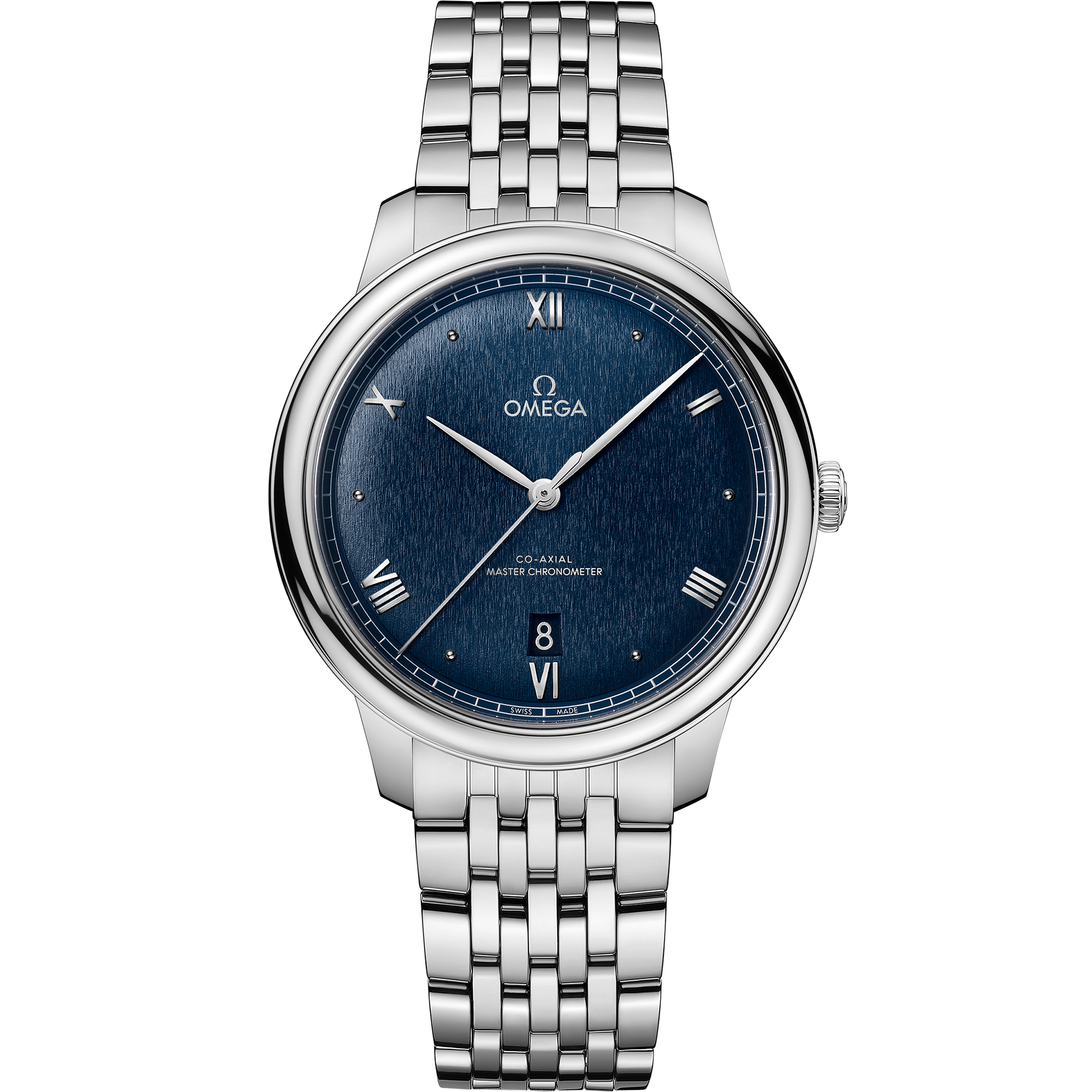 Prestige De Ville Steel Chronometer Watch 434.10.40.20.03.001 | OMEGA US®