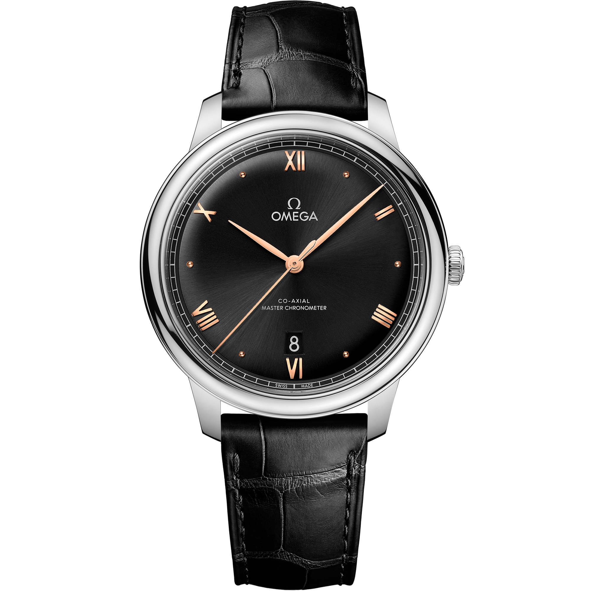 Prestige De Ville Steel Chronometer Watch 434.13.40.20.10.001 