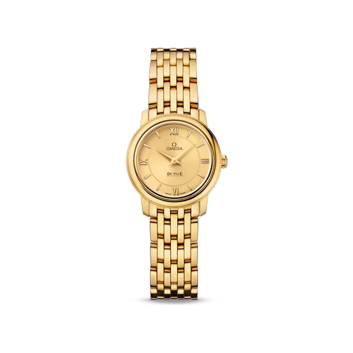 Prestige De Ville Yellow gold Watch 424.50.24.60.08.001 | OMEGA US®