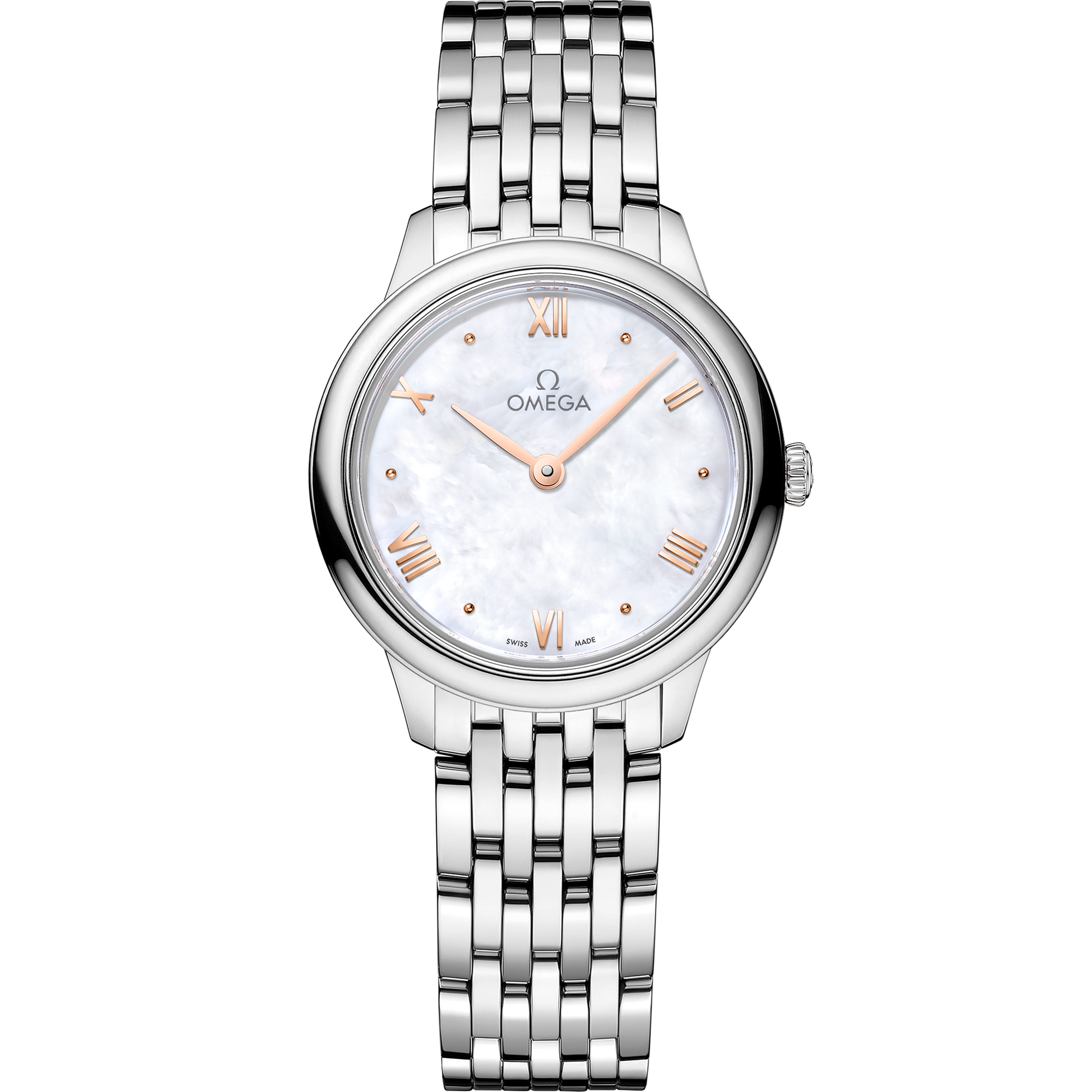 Prestige De Ville Steel Watch 434.10.28.60.05.001 | OMEGA US®