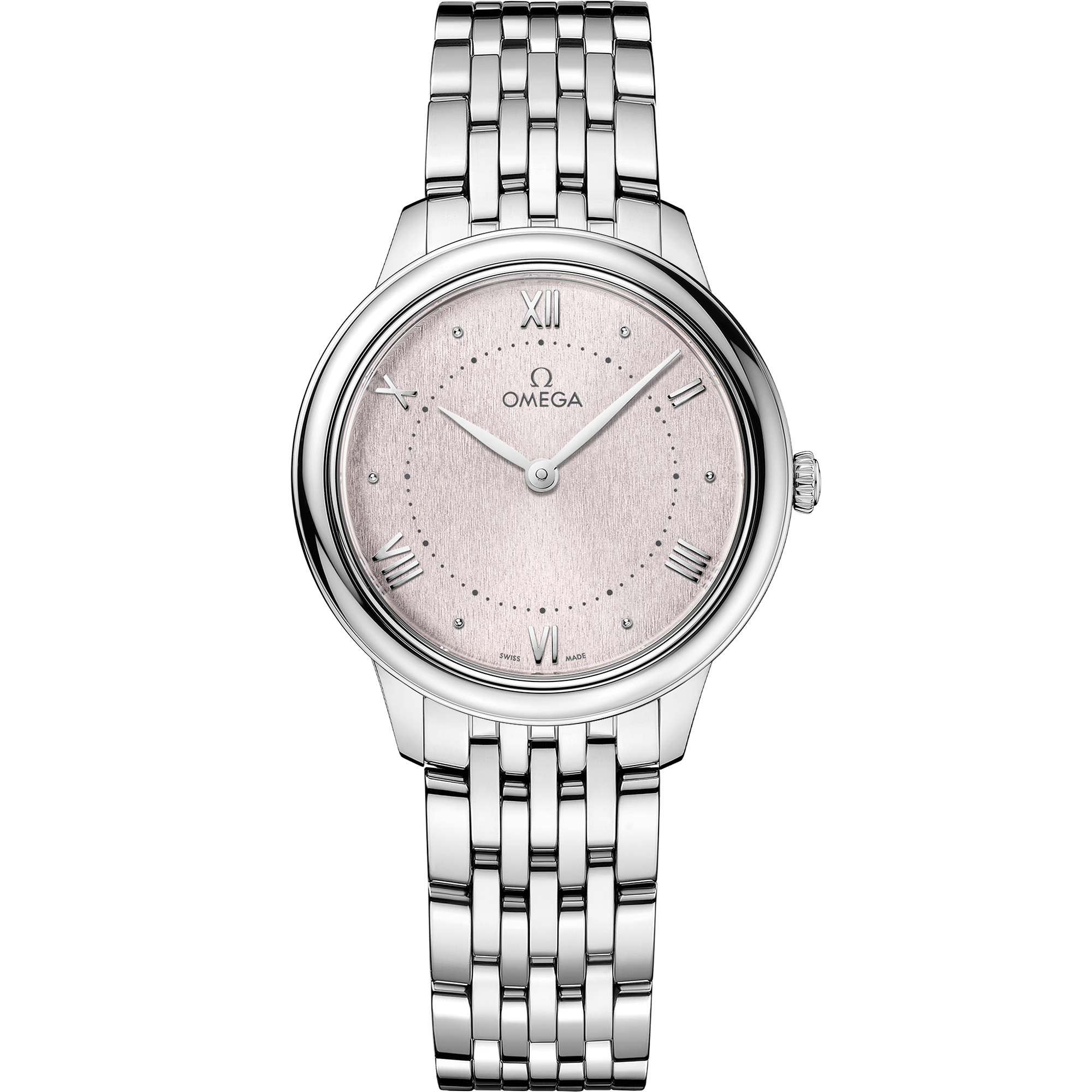 De Ville Prestige 30 mm, steel on steel - 434.10.30.60.02.001 | OMEGA®