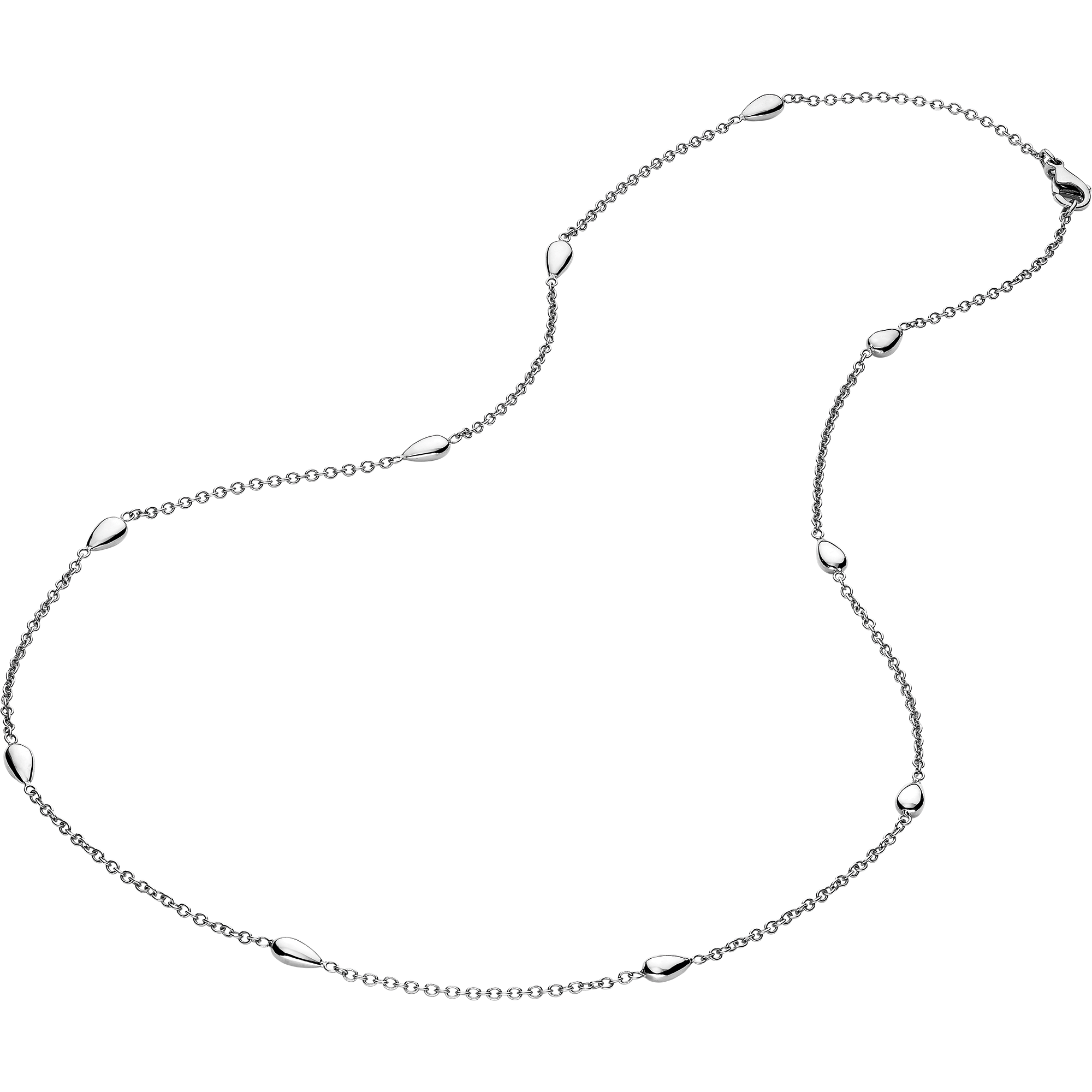 Omega Dewdrop Collar, Oro blanco de 18 qt - N75BCA0200105