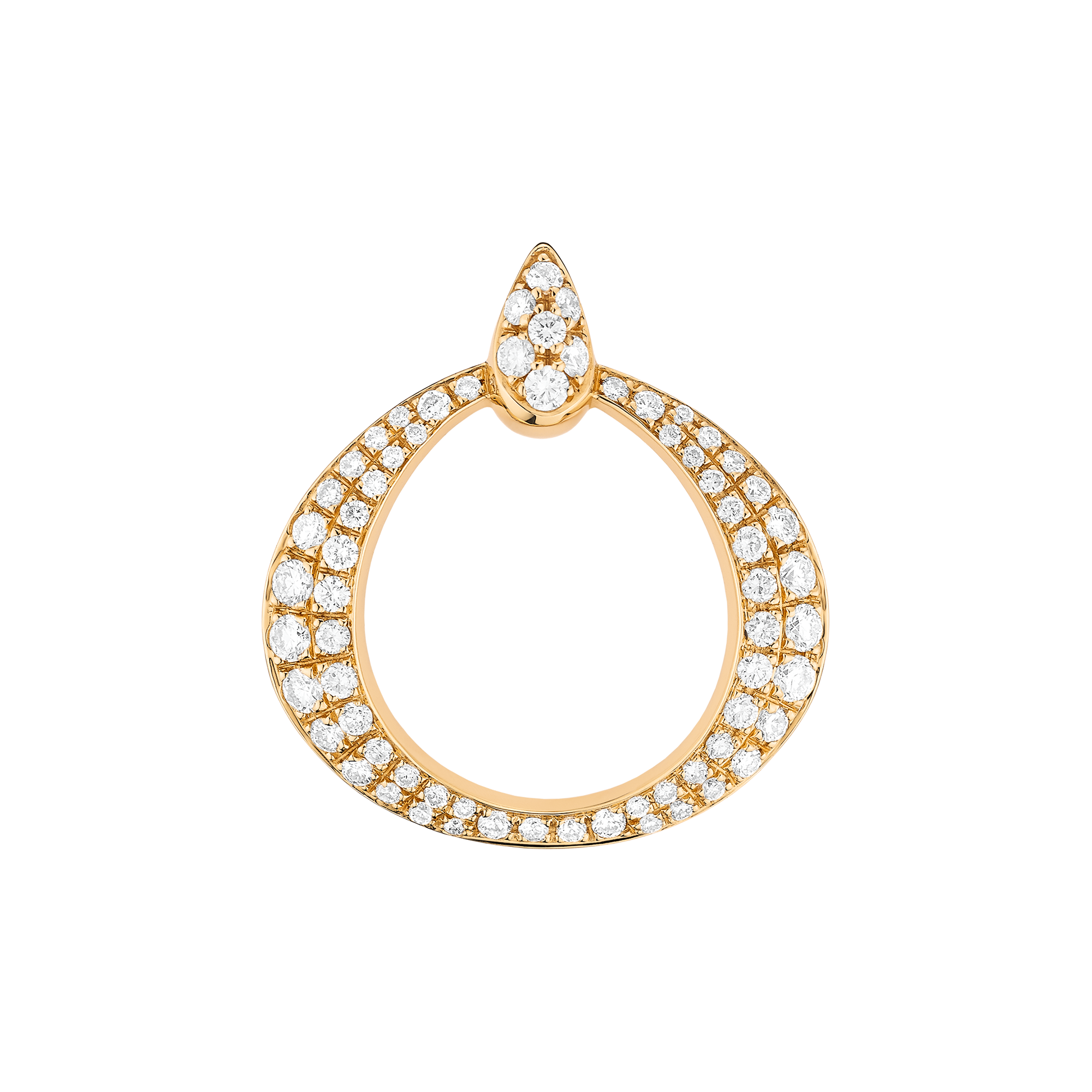 Omega Dewdrop Colgante, Oro amarillo de 18 qt, Diamantes - P90BBA0200405