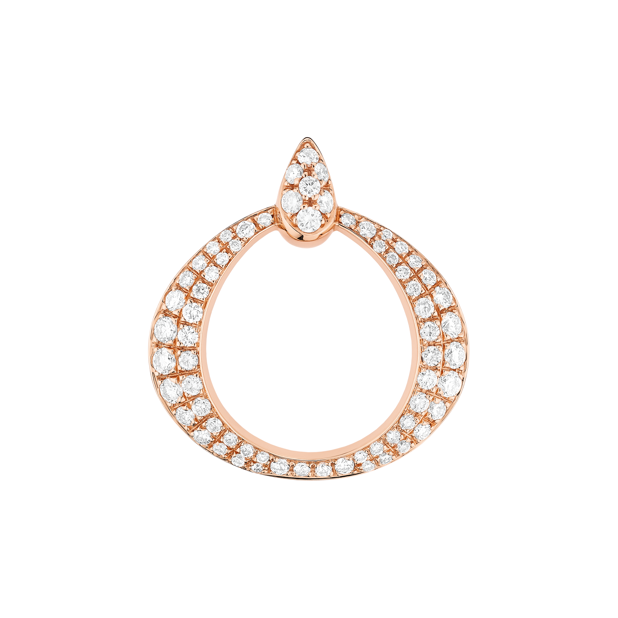 Omega Dewdrop Pendente, Ouro rosa de 18K, Diamantes - P90BGA0200405