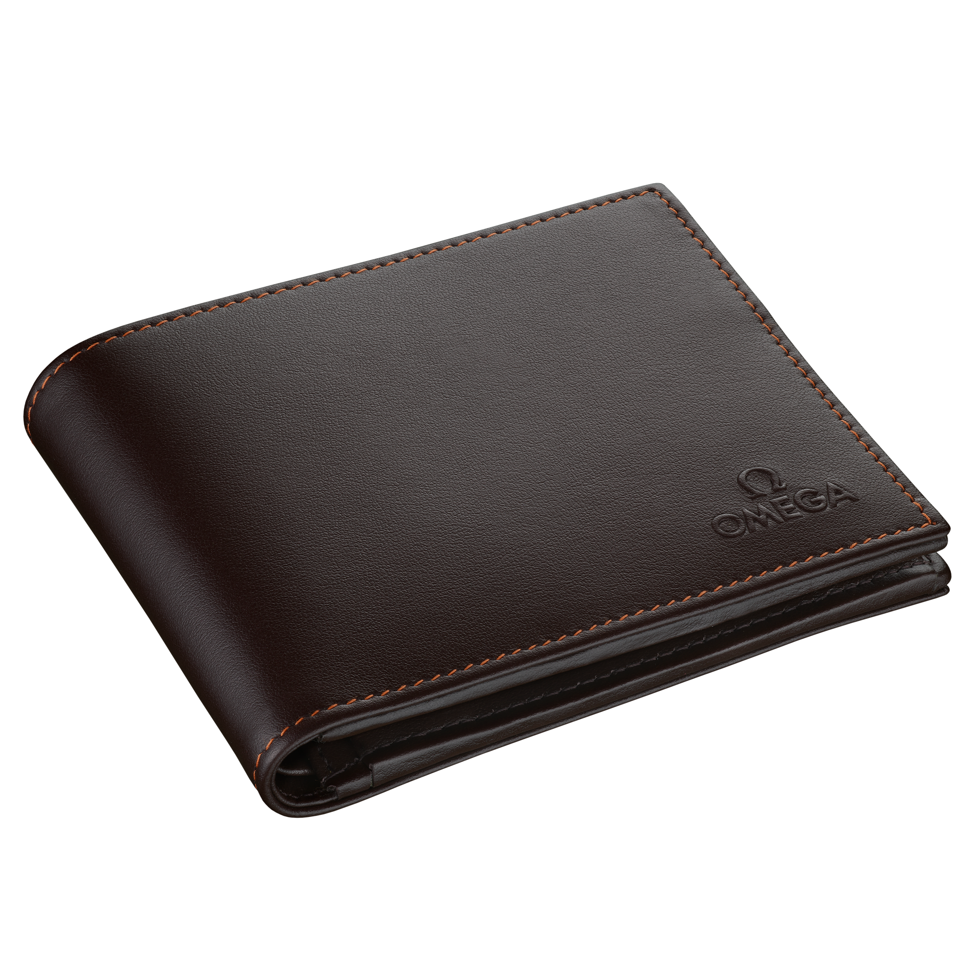 Fine Leather Wallet, Brown - 7070220001