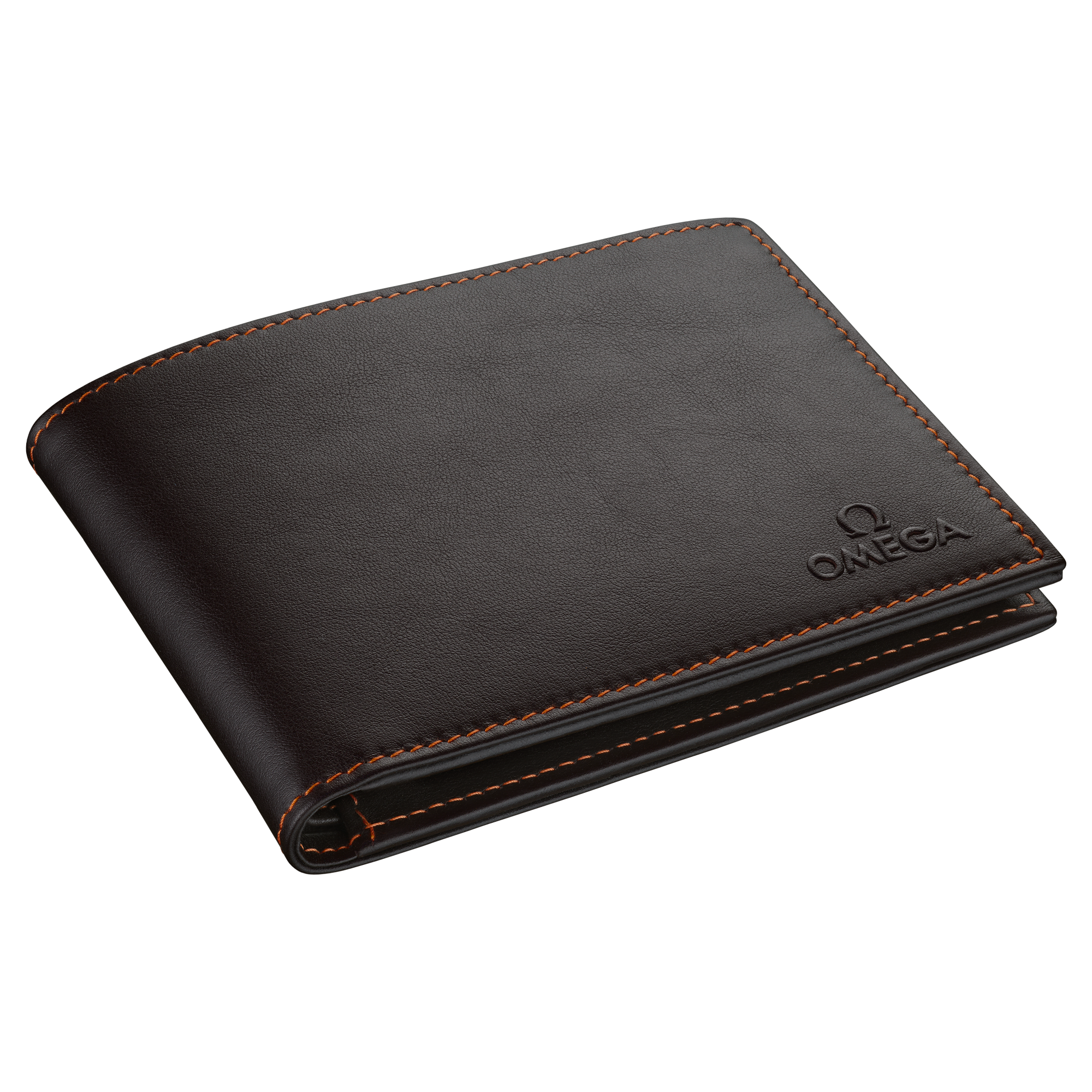 Fine Leather Wallet, Brown - 7070220002