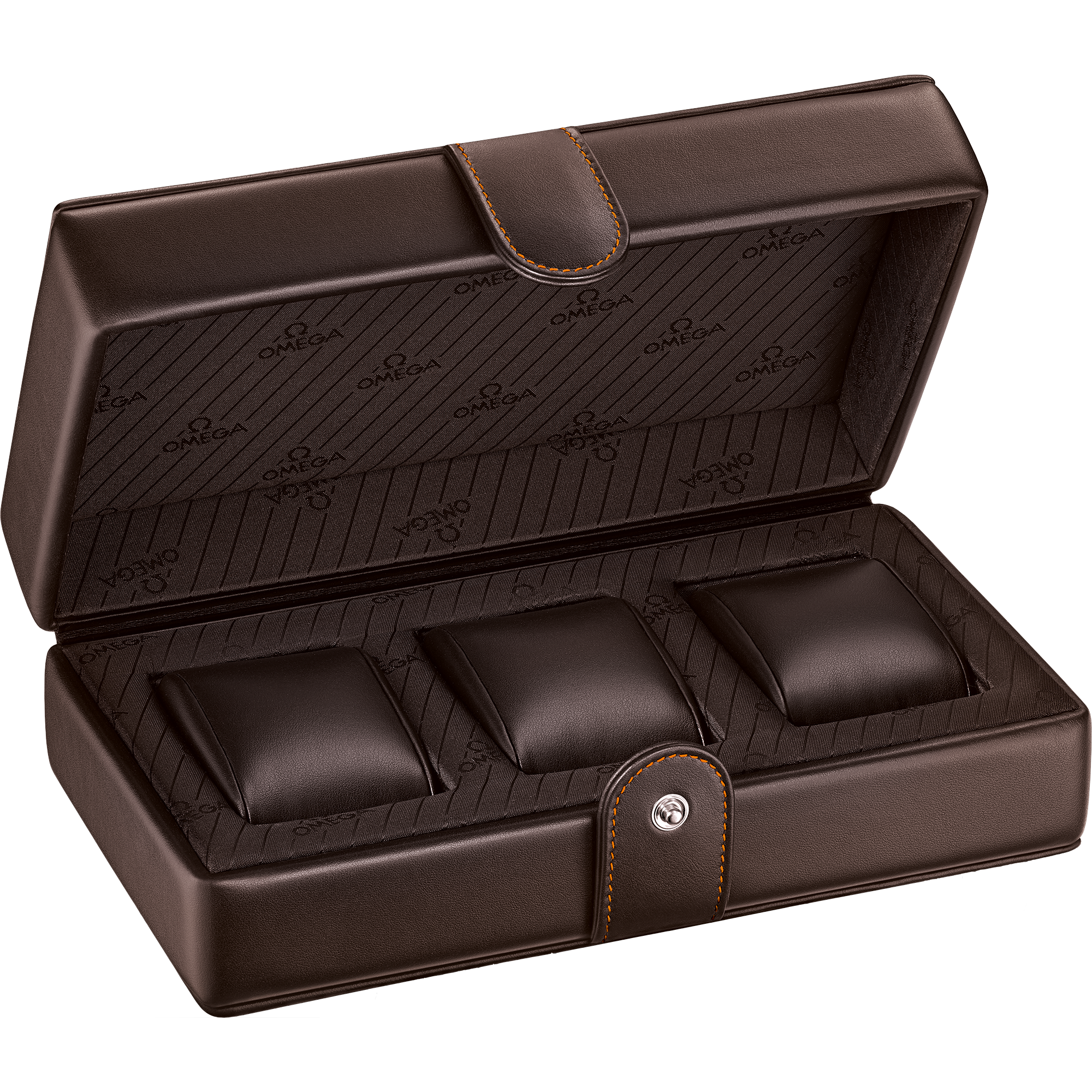 Fine Leather Watch box, Brown - 7070320013