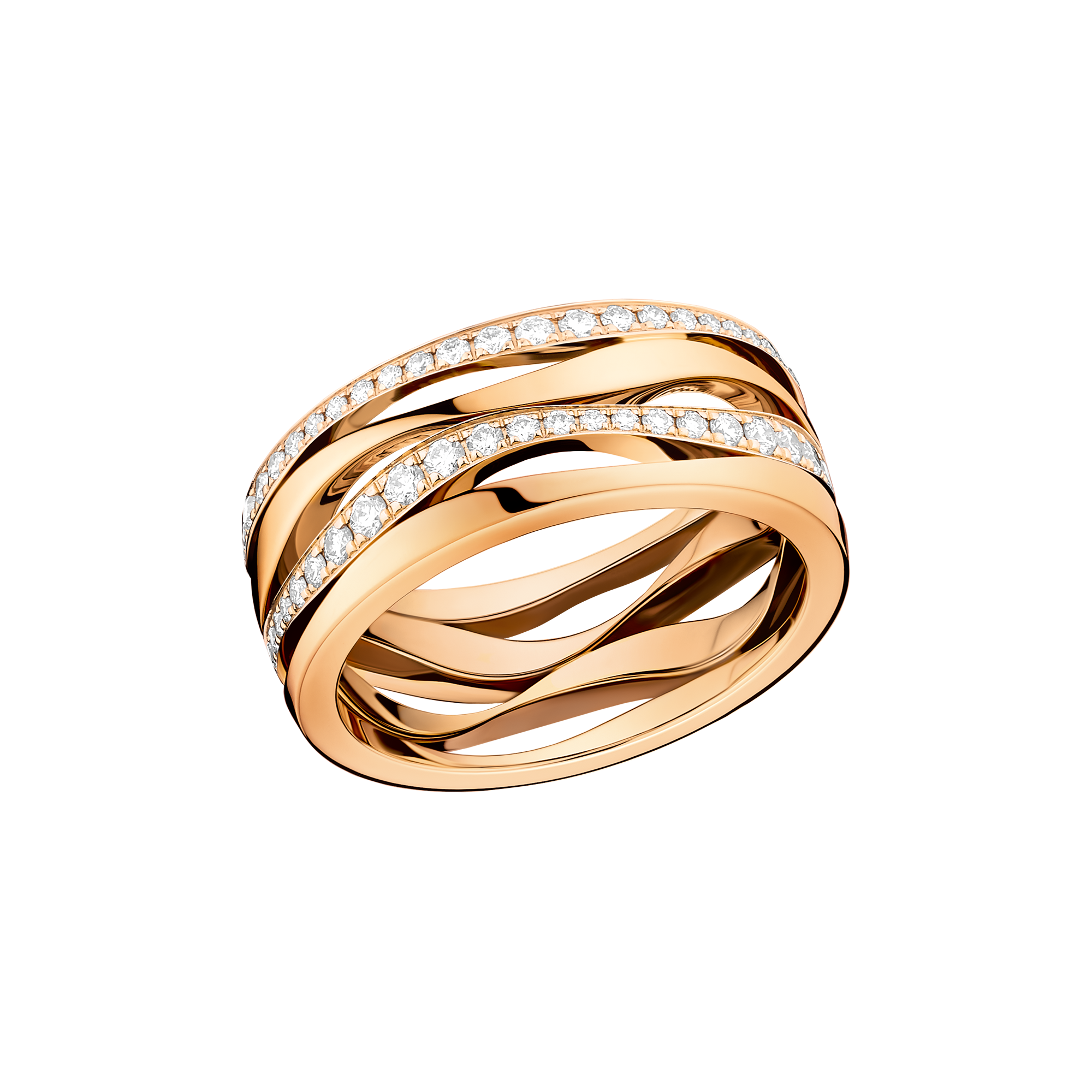 Ladymatic แหวน, เยลโลว์โกลด์ 18K, เพชร - R50BBA05030XX