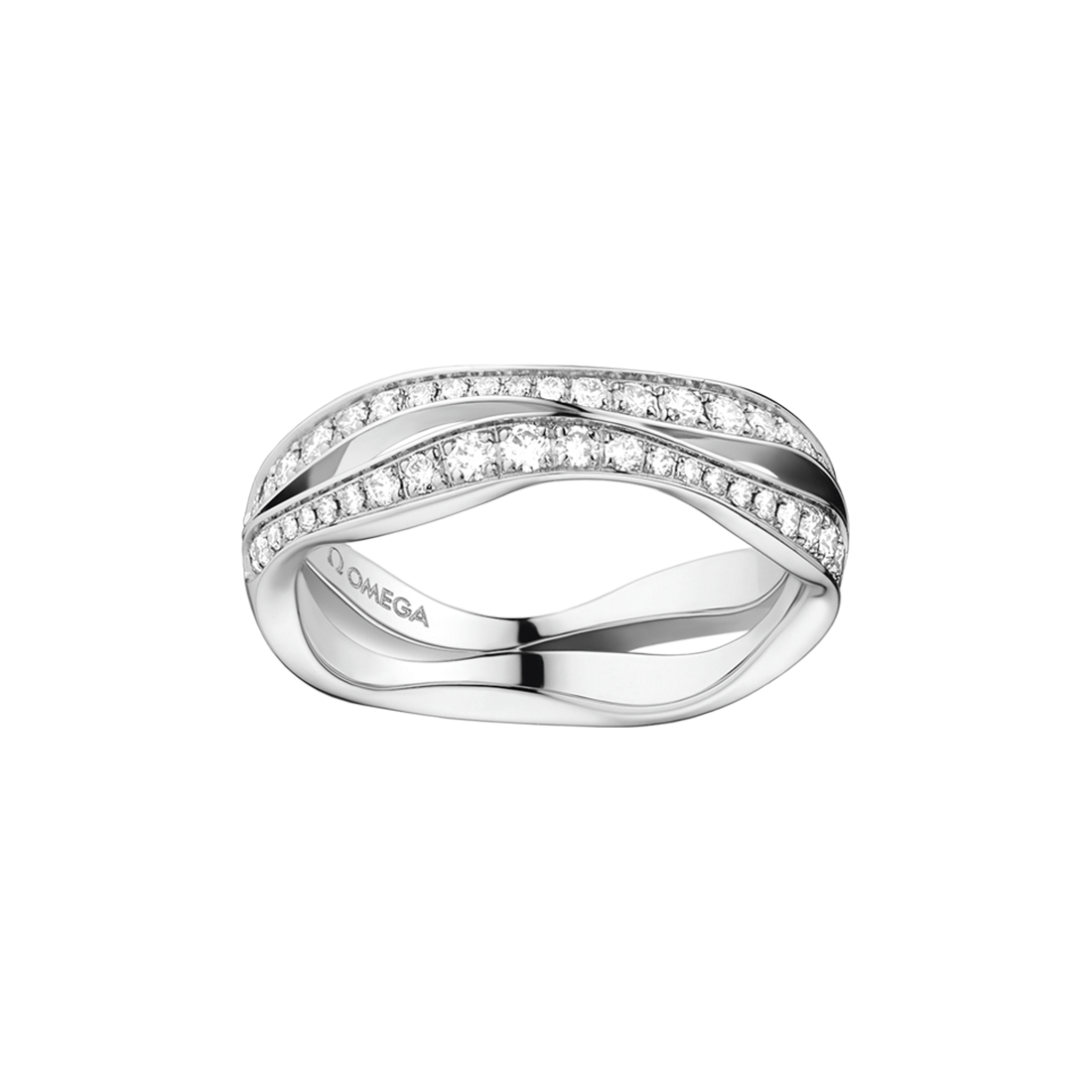 Ladymatic Ring, 18 K Weißgold, Diamanten - R604BC01001XX