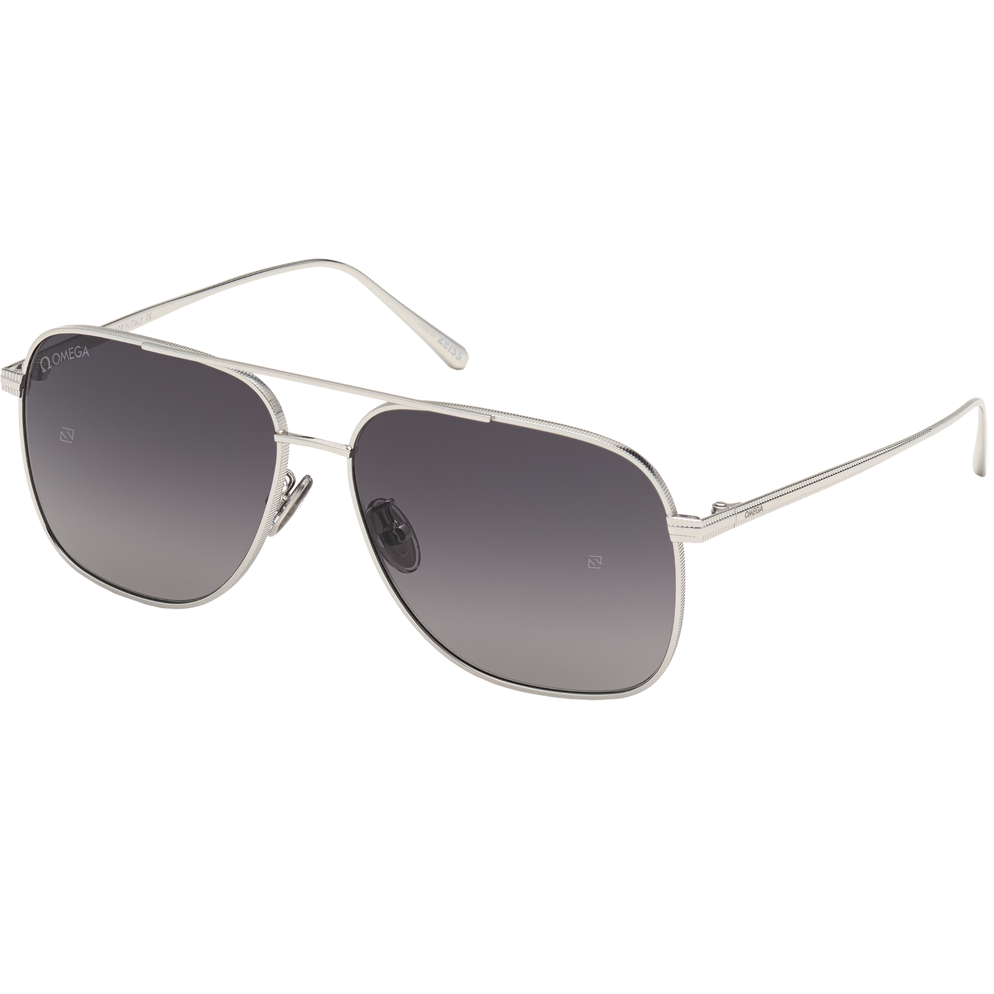 Pilot style Man Sunglasses OM0015-H6052P | OMEGA®