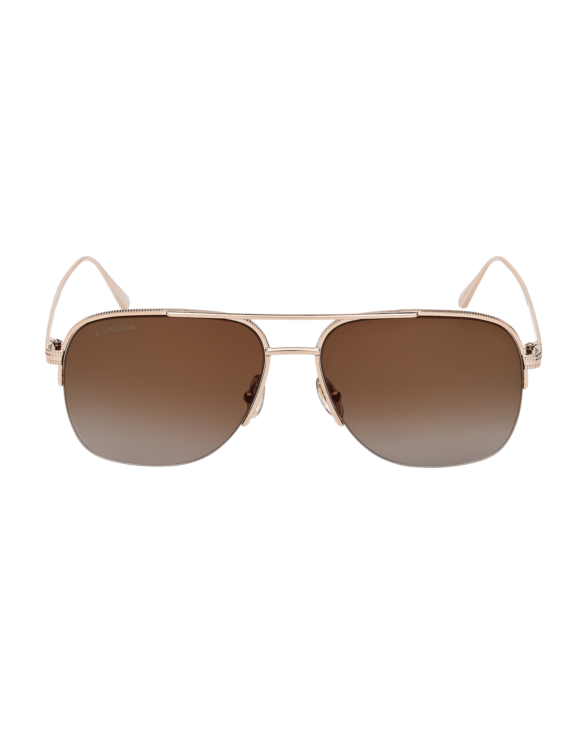 Pilot style Sunglasses OM0034-H5934F | OMEGA US®