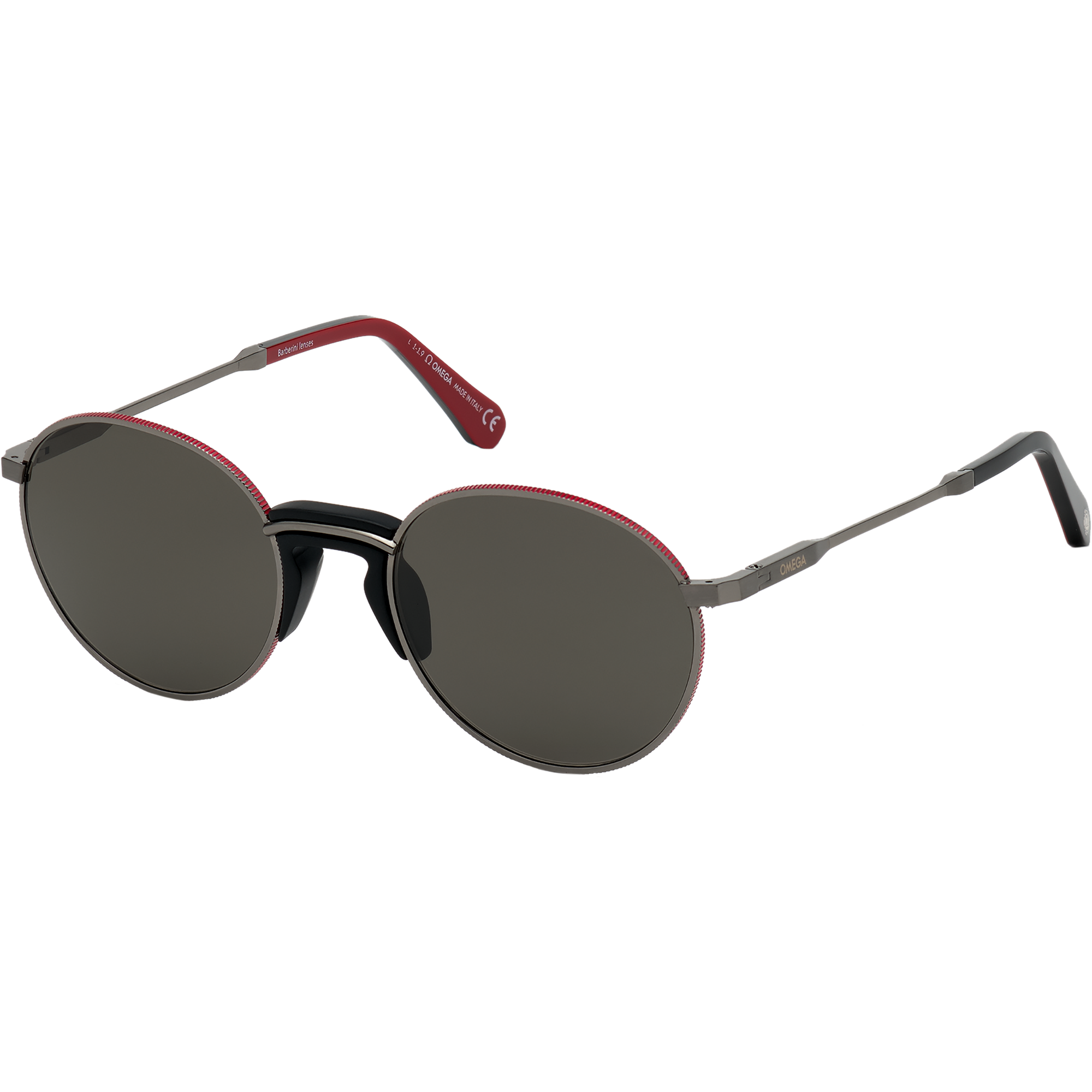 Солнцезащитные очки - Круглая форма, МУЖСКИЕ ОЧКИ - OM0019-H5308D