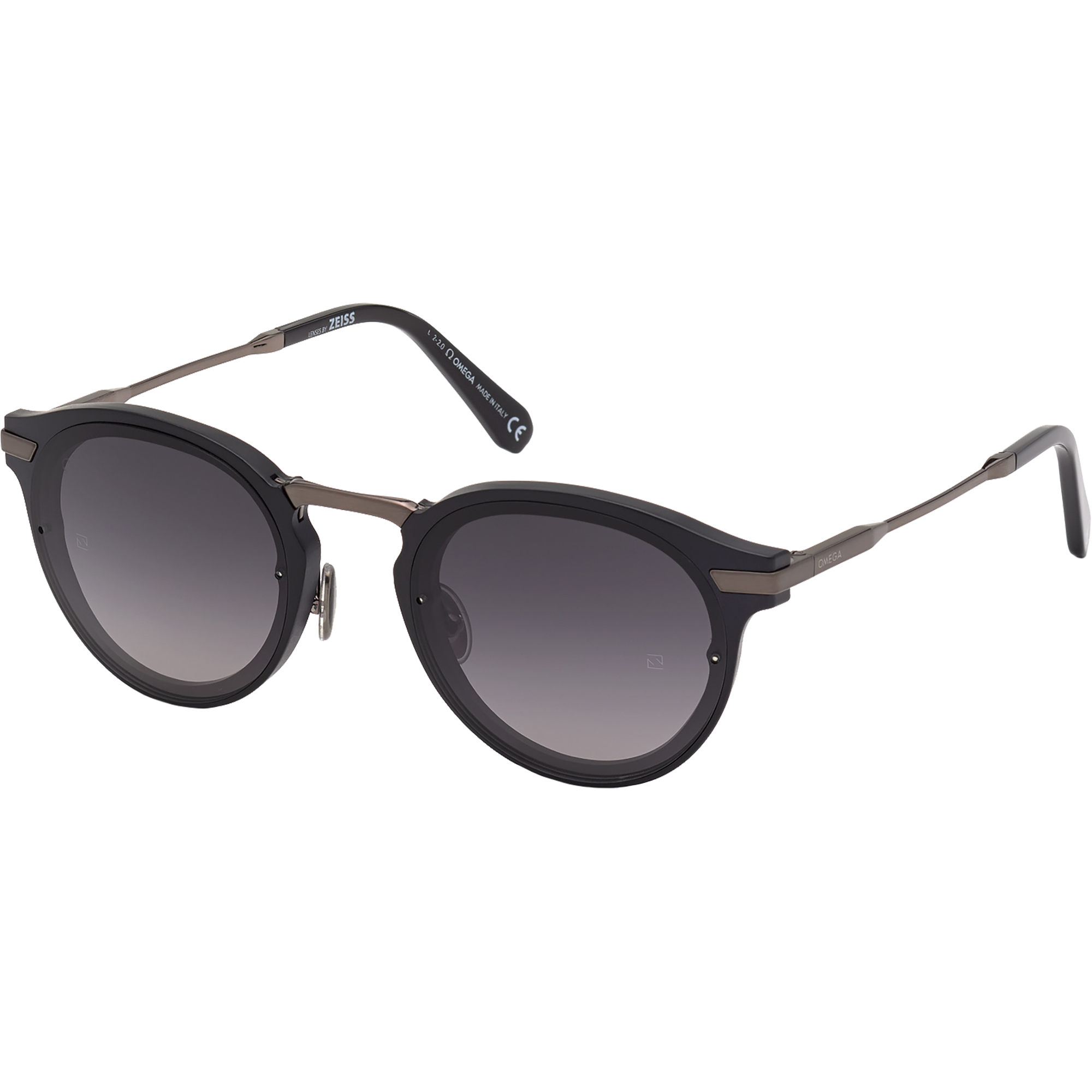 Солнцезащитные очки - Круглая форма, МУЖСКИЕ ОЧКИ - OM0029-H5491C