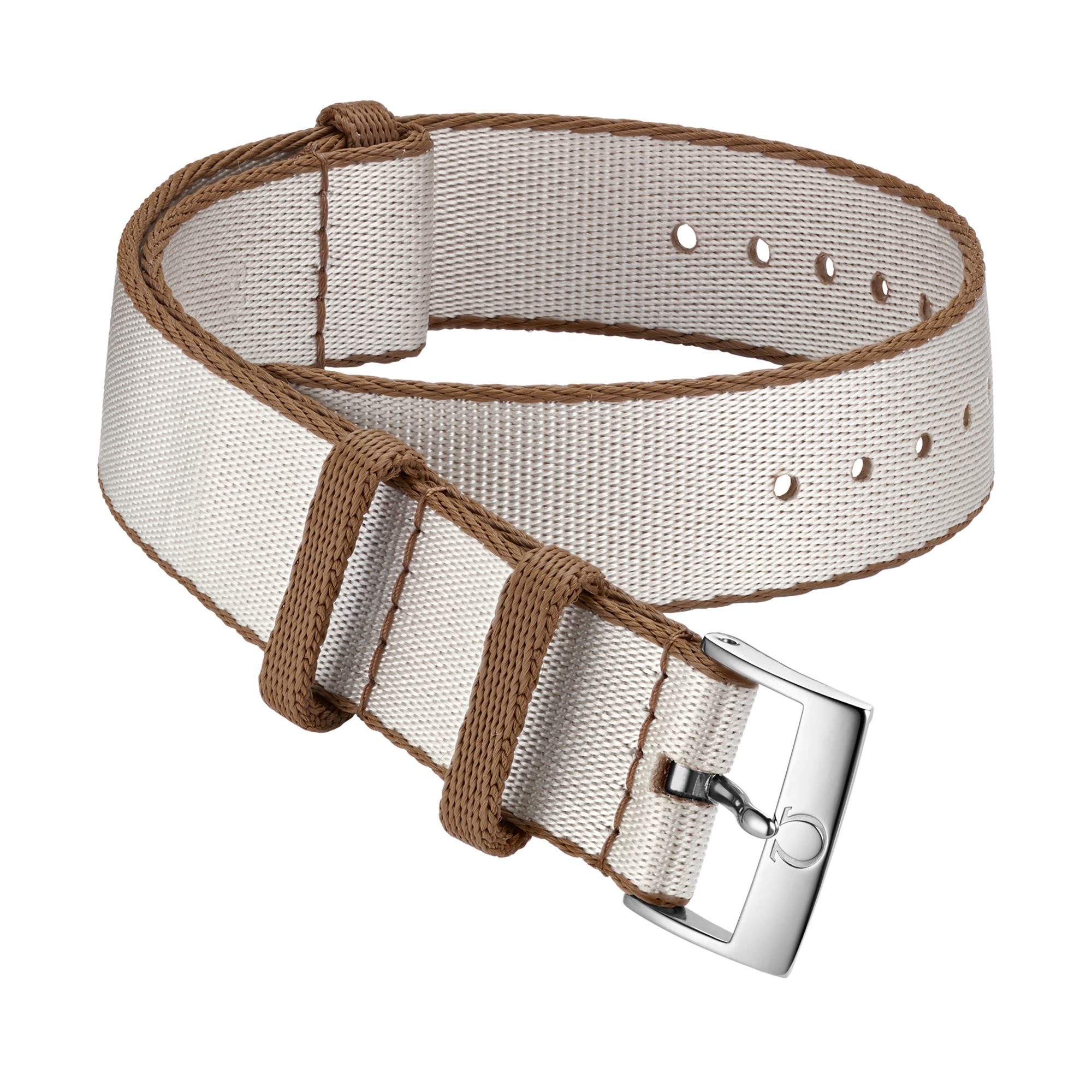 NATO strap - Polyamide, beige - 031CWZ011322w