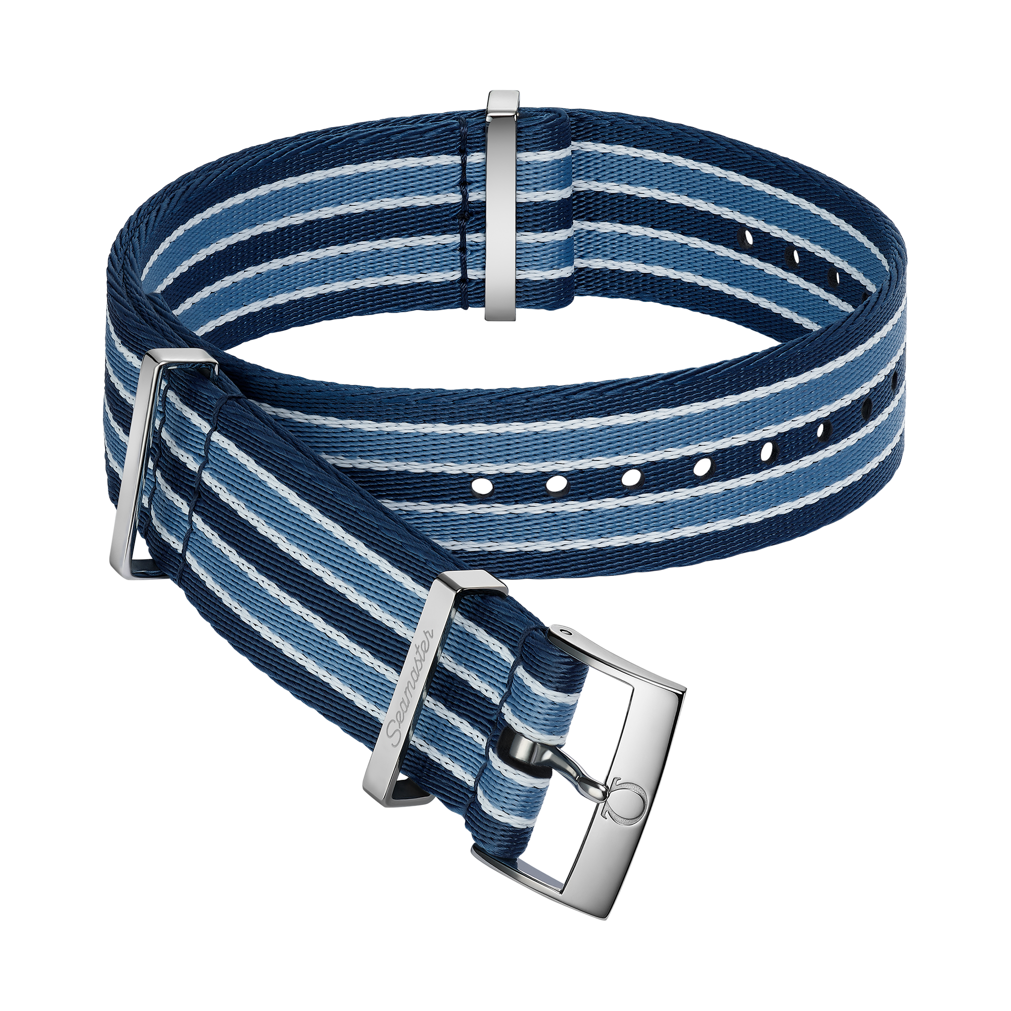 NATO strap - Polyamide, blue - 031Z019481W