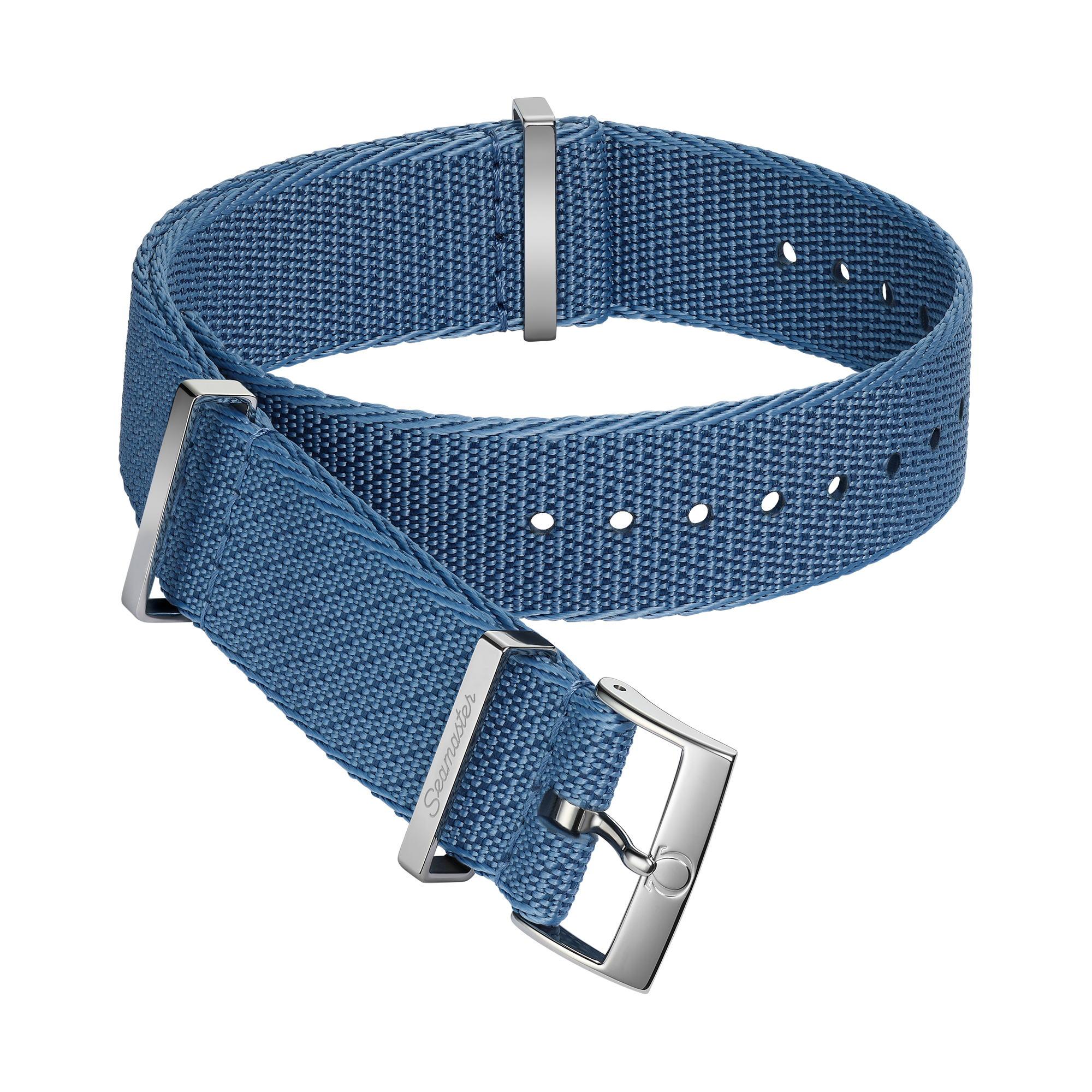 Bracelet NATO - Bracelet en polyamide bleu foncé - 031Z019479