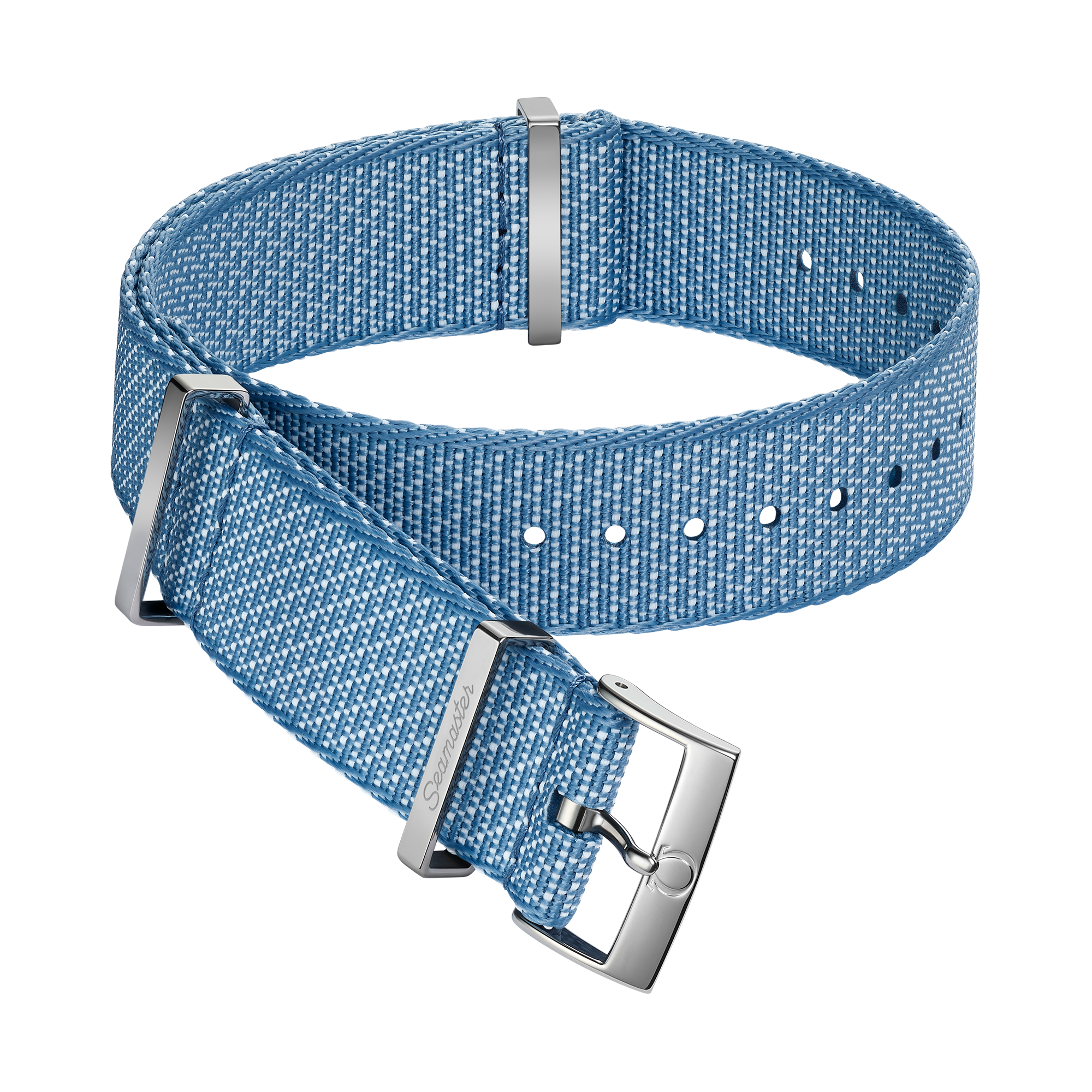 NATO strap - Polyamide Summer Blue strap - 031Z016694W