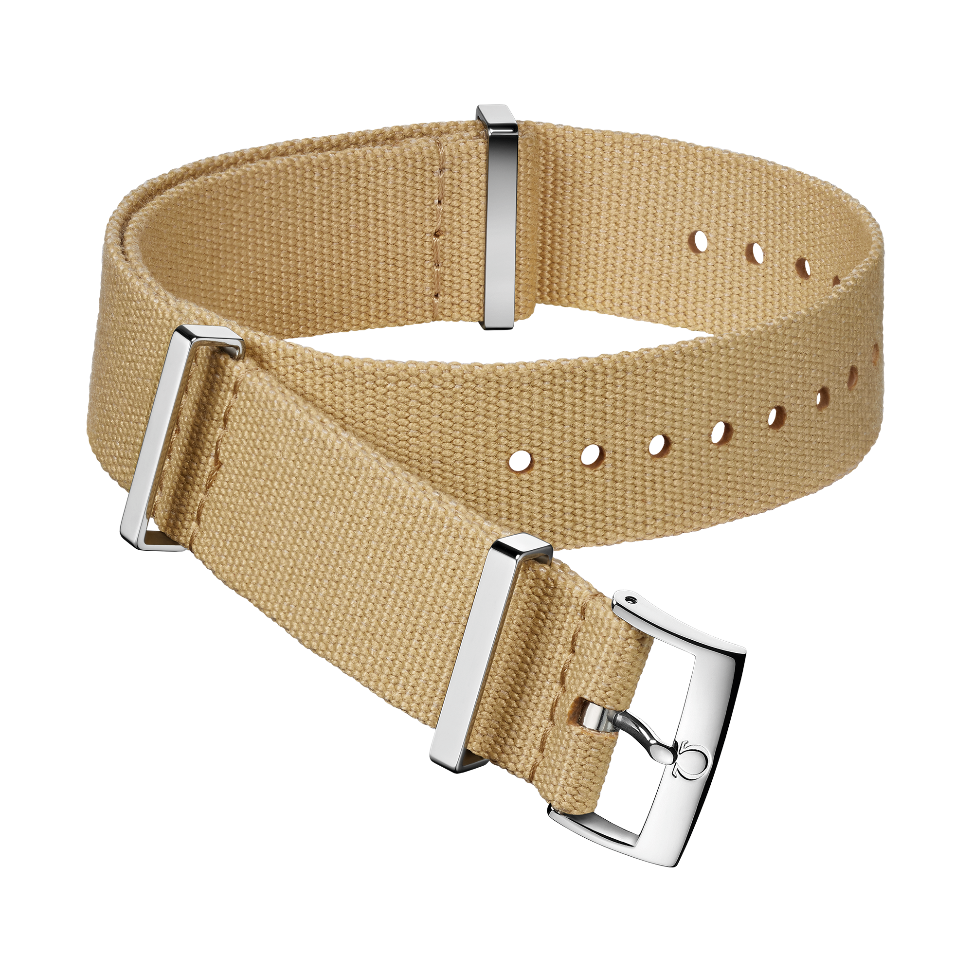 NATO strap - Polyester, beige - 031CWZ007567w