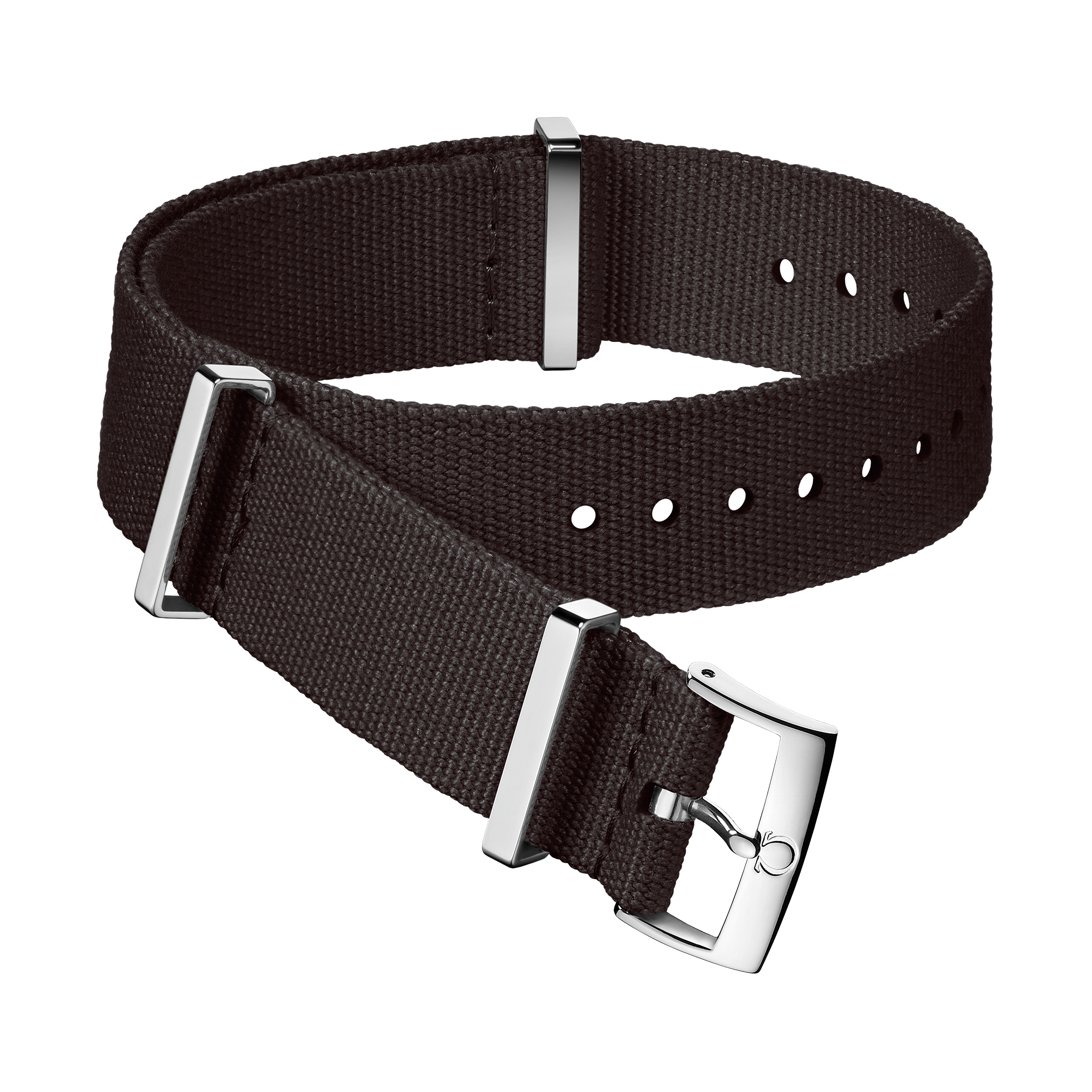 NATO strap - Polyester, dark brown - 031CWZ007566w