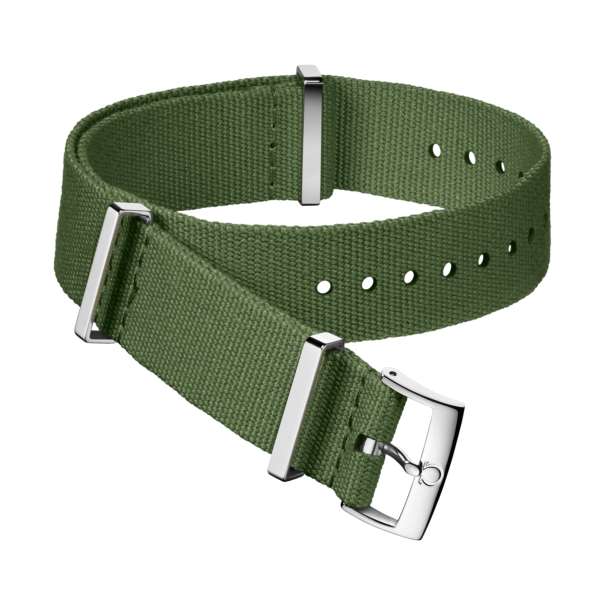 NATO strap - Polyester, green - 031CWZ011500w