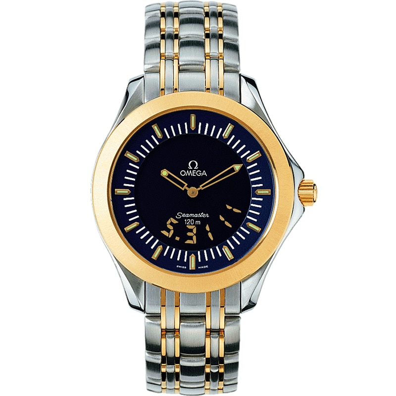 Seamaster Steel - yellow gold Multifunction Watch 2321.81.00 | OMEGA US®