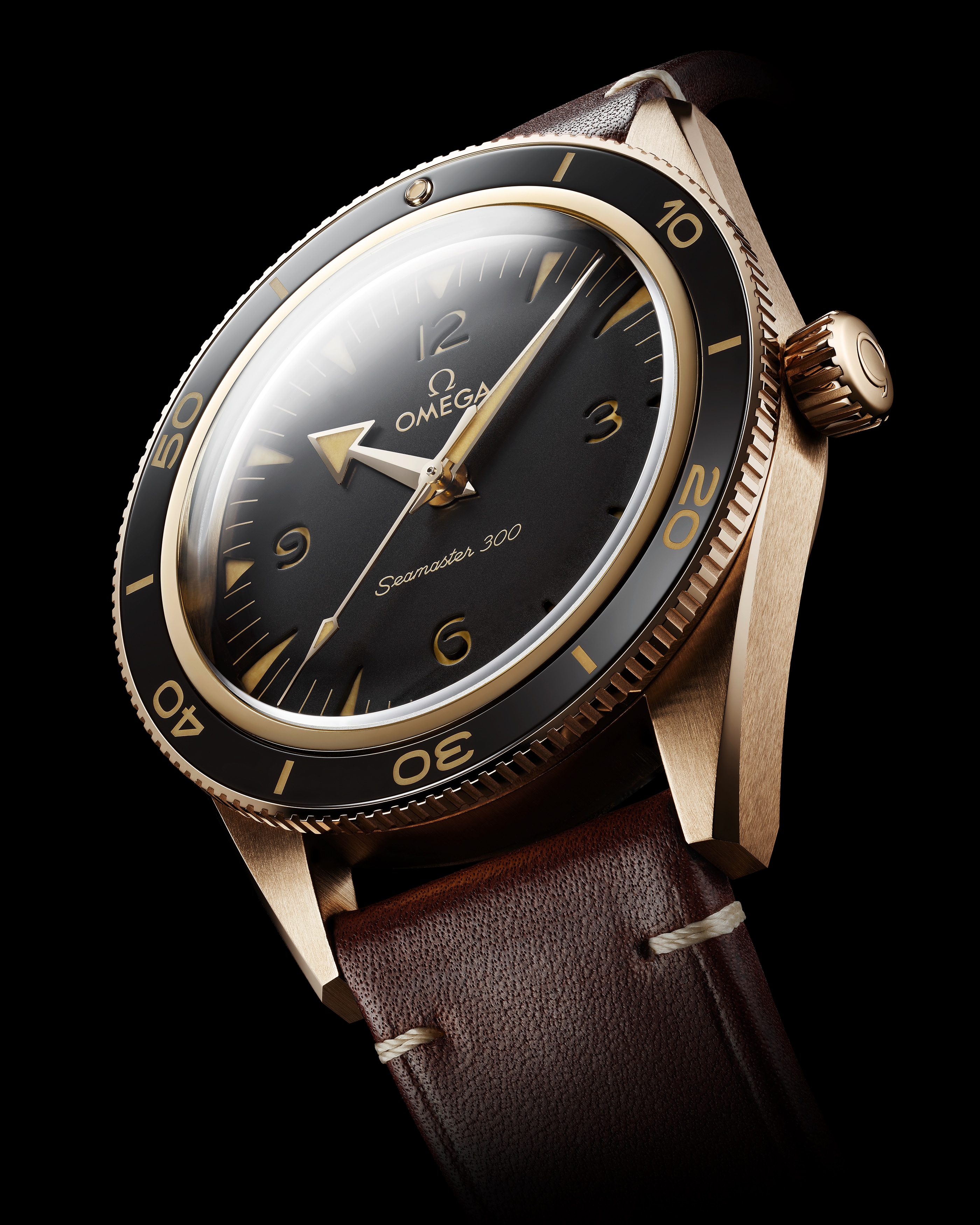 Seamaster 300 Seamaster Bronze gold Chronometer Watch 234.92.41.21.10 ...