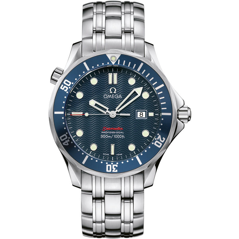 Seamaster 41 mm, steel on steel - 2221.80.00 | OMEGA®