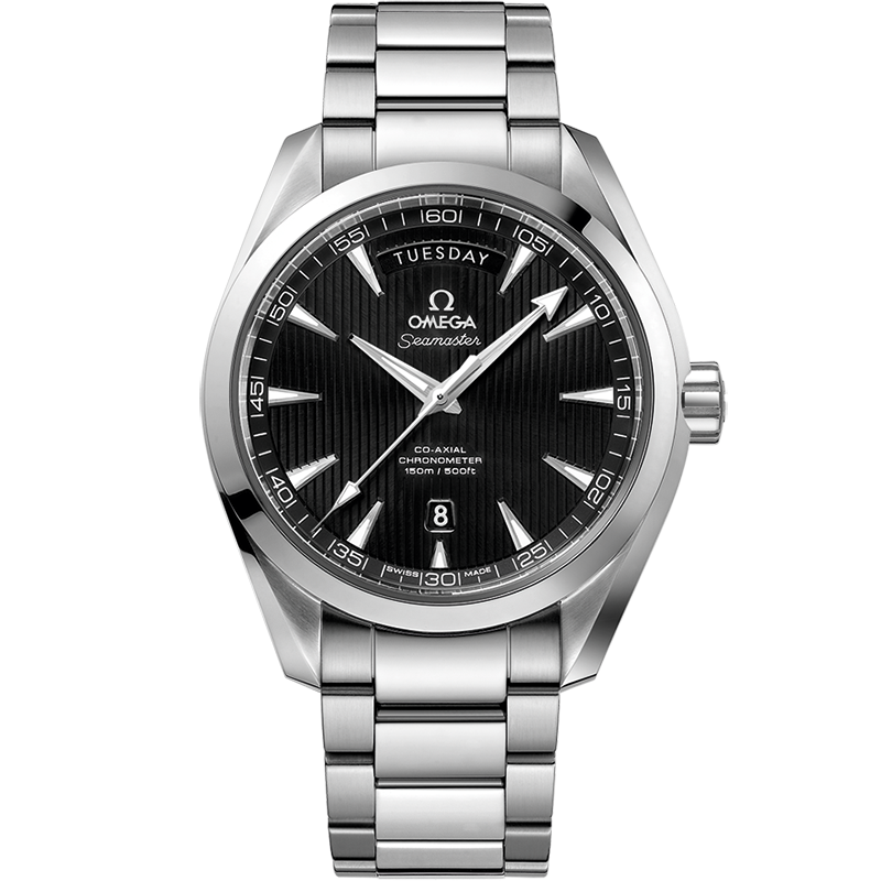 Aqua Terra 150 M Seamaster Edelstahl Chronometer Uhr 231.10.42.22.01.001 |  OMEGA DE®