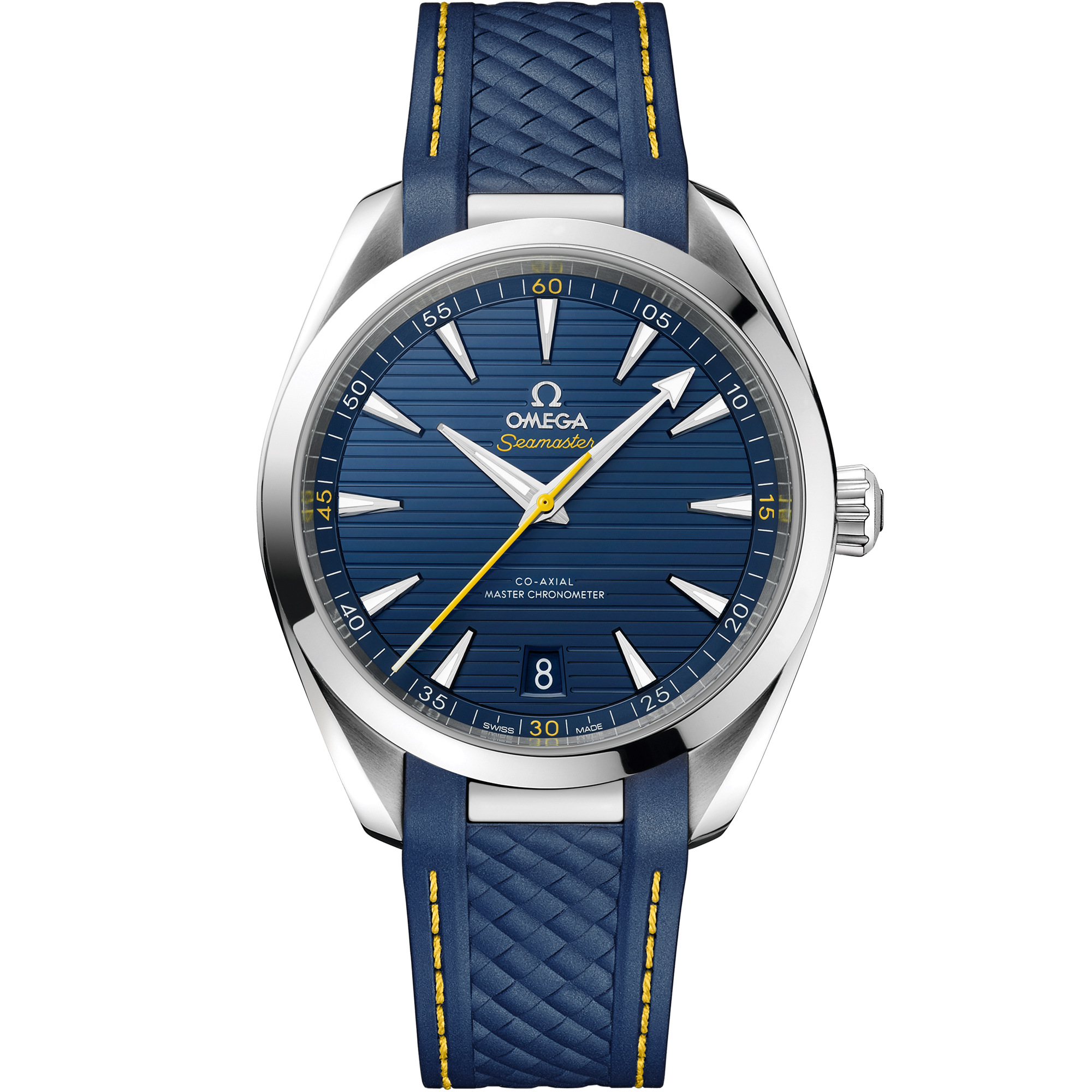 Seamaster Aqua Terra 150M 41 мм, Сталь / Каучуковый ремешок - 22012412103009