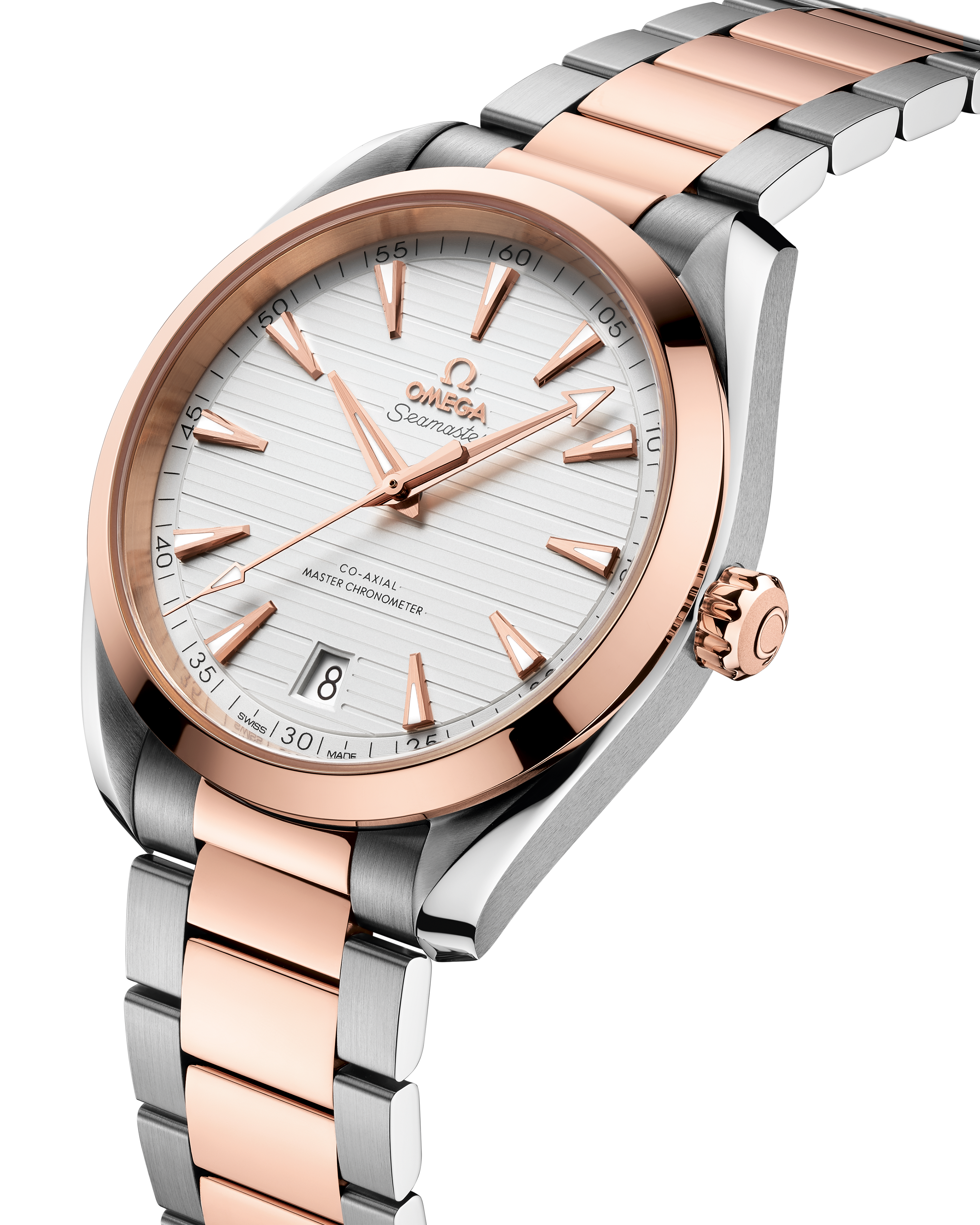 Seamaster Aqua Terra 150M 41 mm, steel - Sedna™ gold on steel - Sedna ...